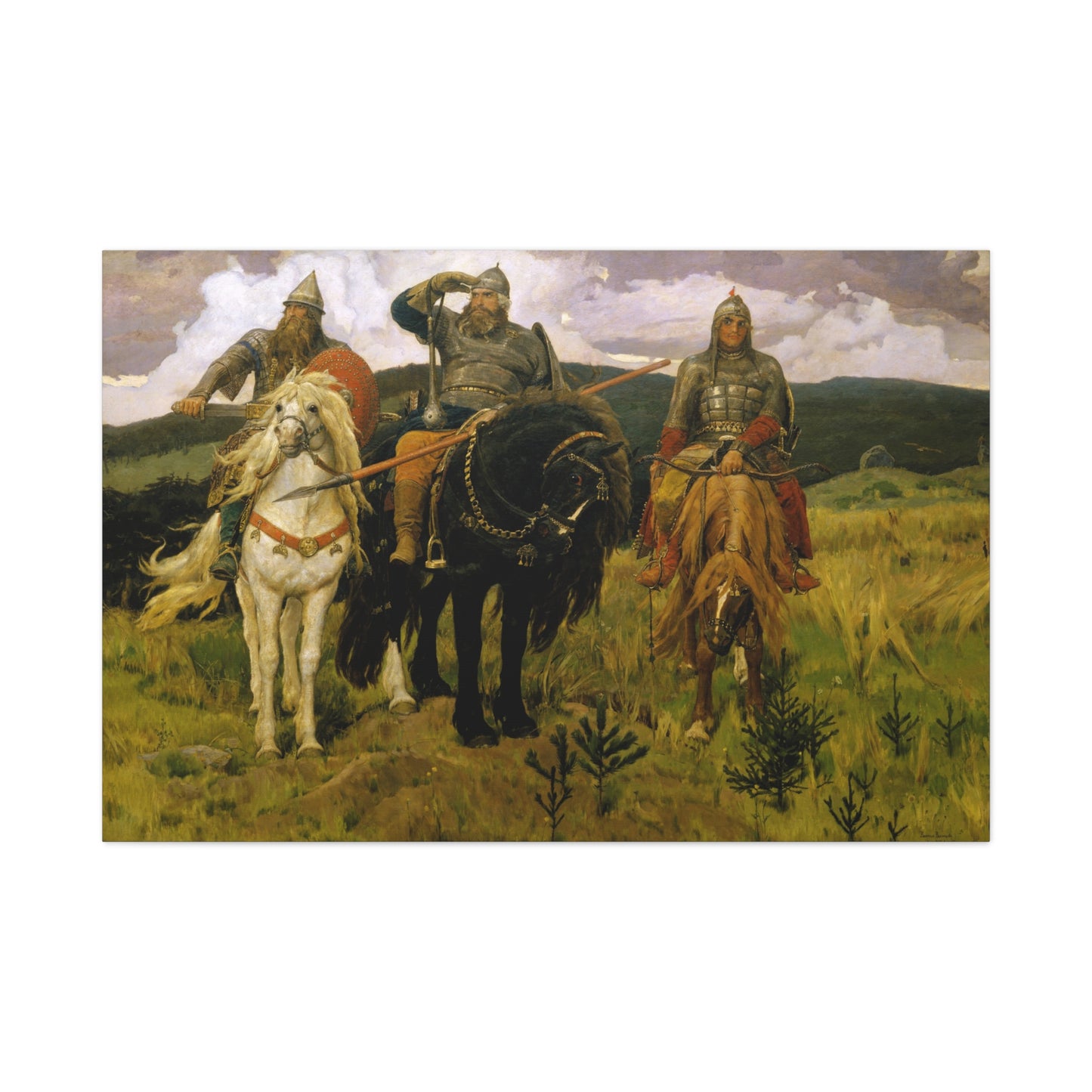 Bogatyri - Canvas Wrap