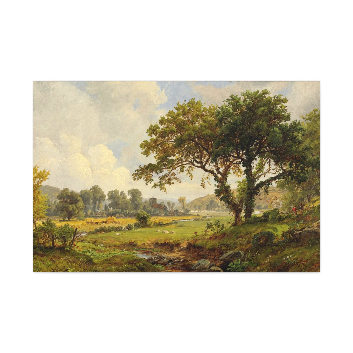 Haying Time - Canvas Wrap