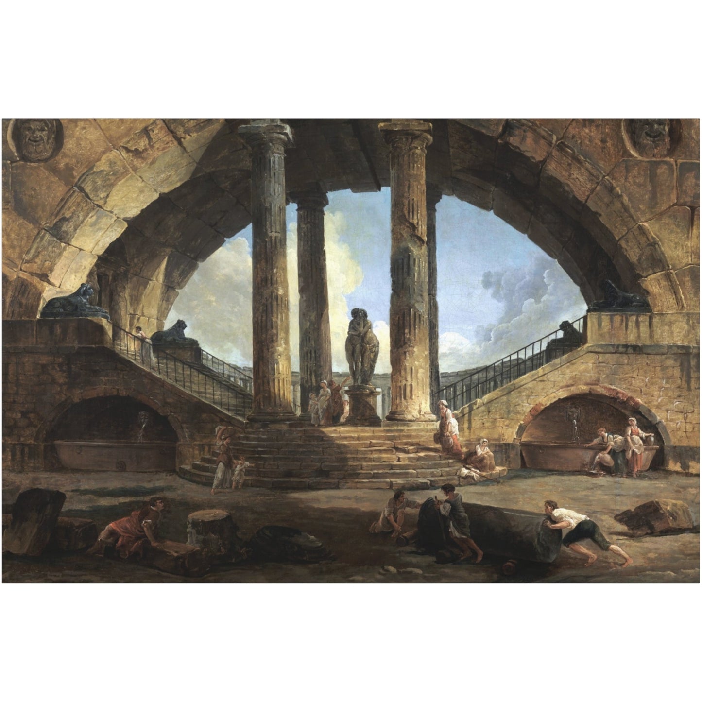 Roman Capriccio - Canvas Wrap