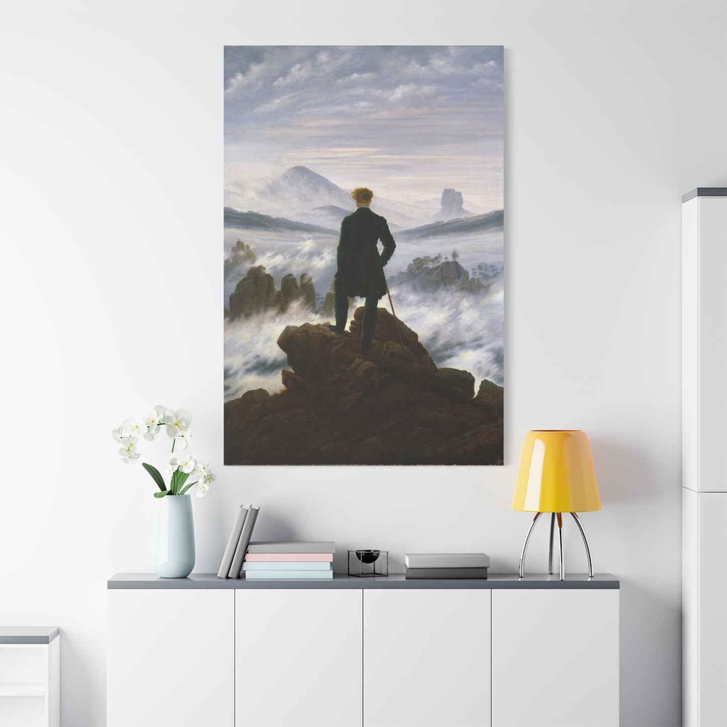 Wanderer above the Sea of Fog - Canvas Wrap