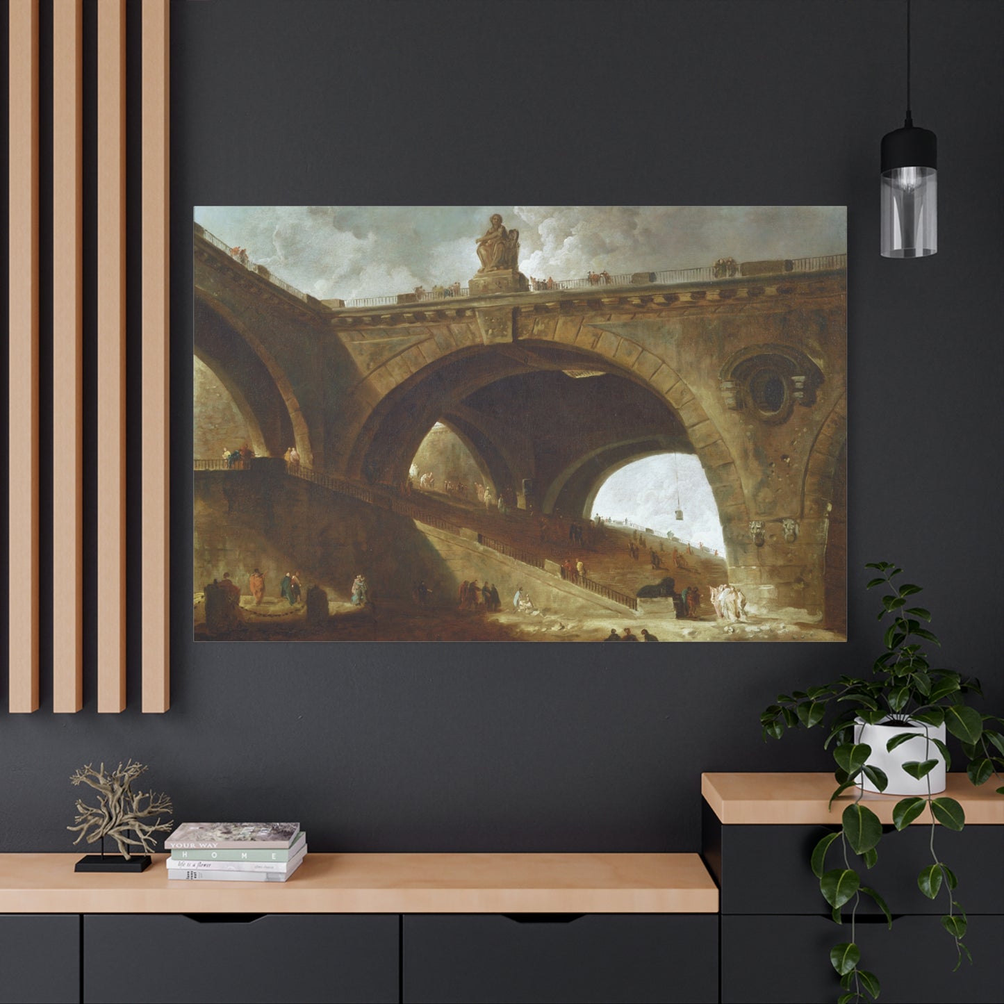 The Old Bridge - Canvas Wrap