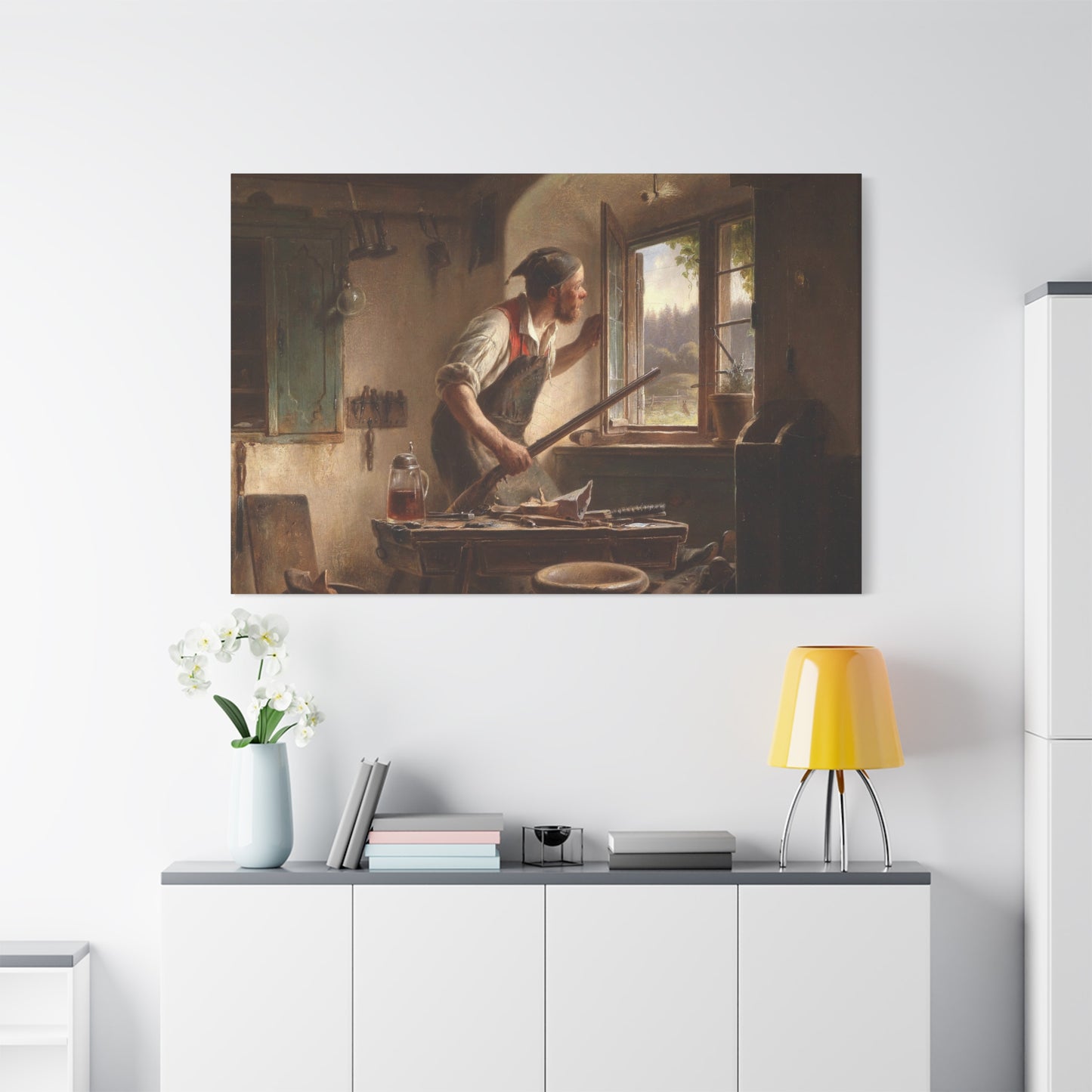 The Vigilant Cobbler - Canvas Wrap