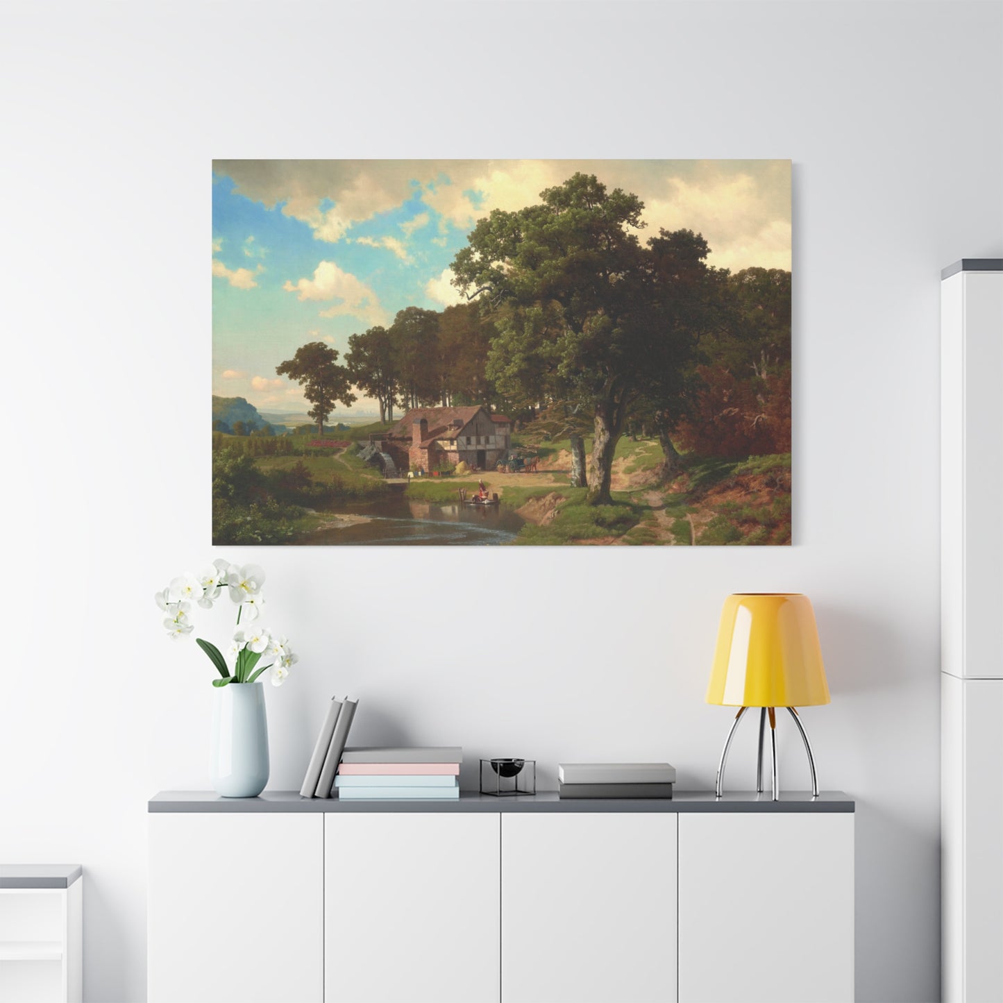 A Rustic Mill - Canvas Wrap