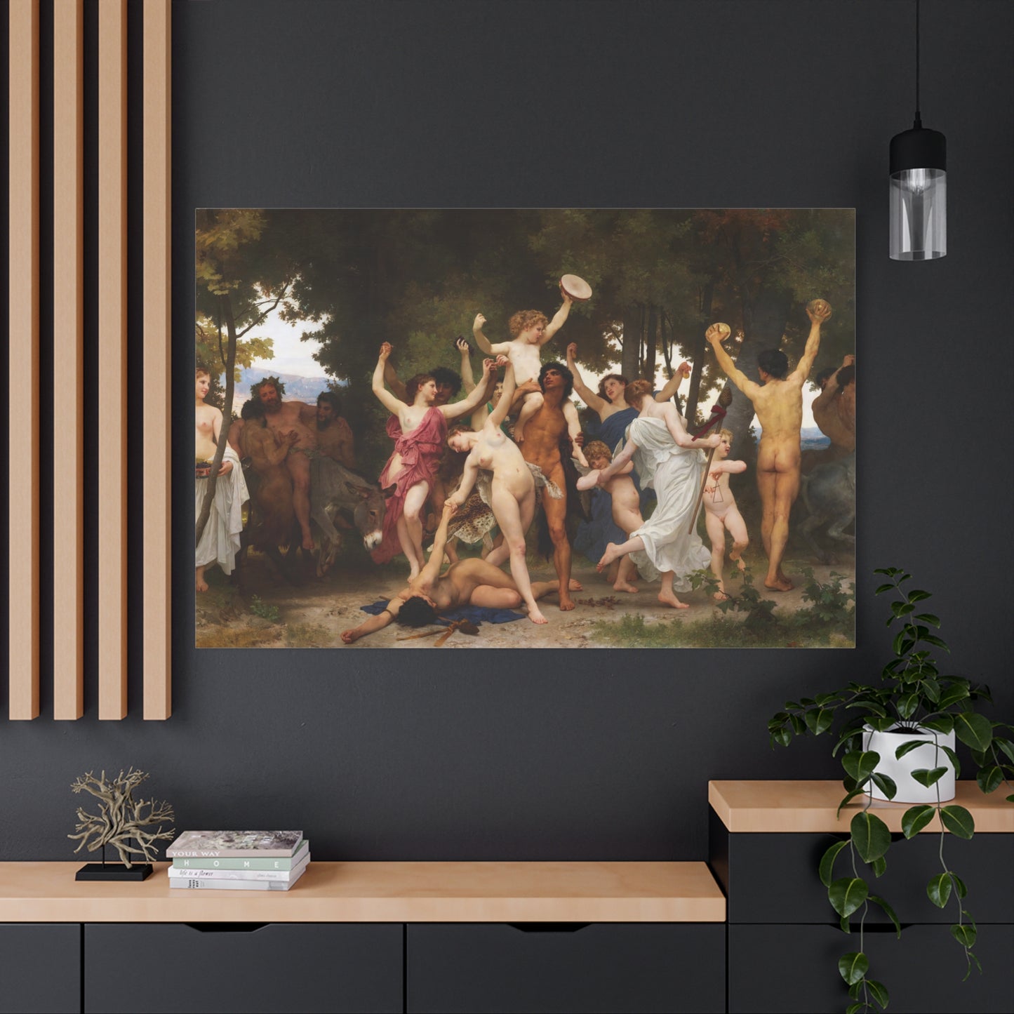 The Youth of Bacchus - Canvas Wrap