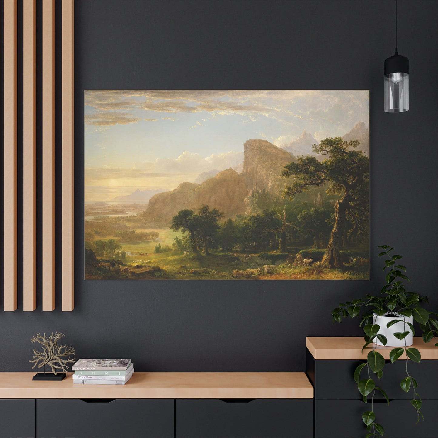 Scene from Thanatopsis - Canvas Wrap