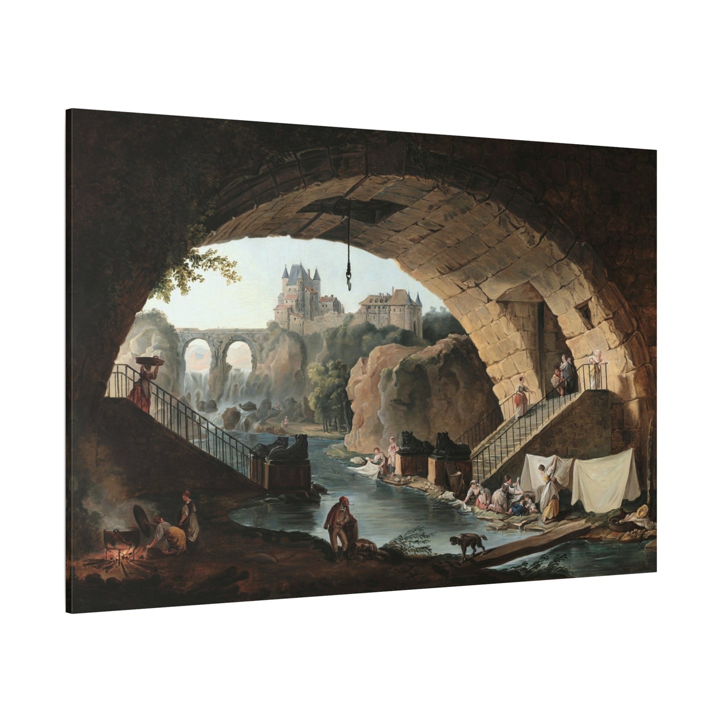 View of the Bridge of Sphinx - Canvas Wrap
