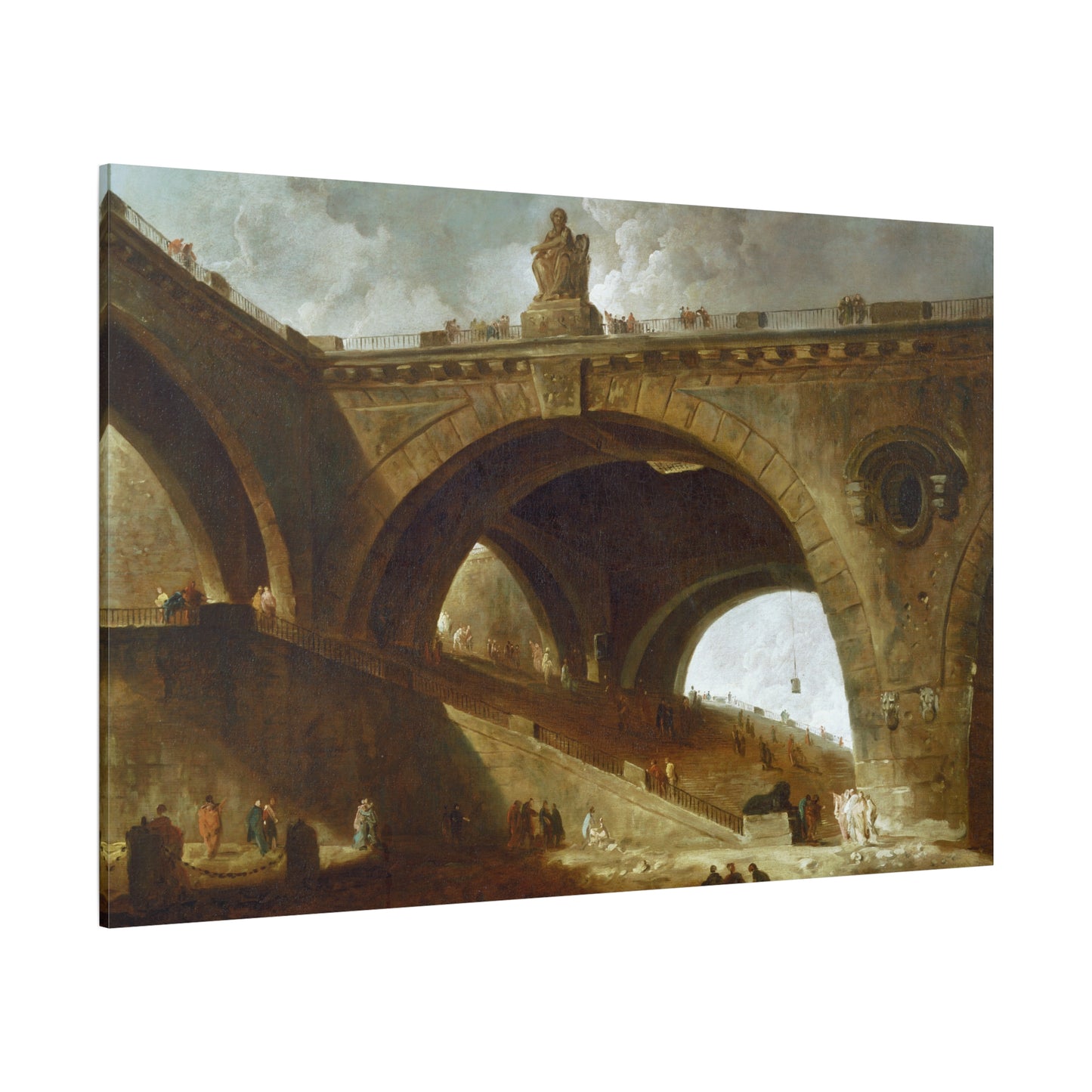The Old Bridge - Canvas Wrap