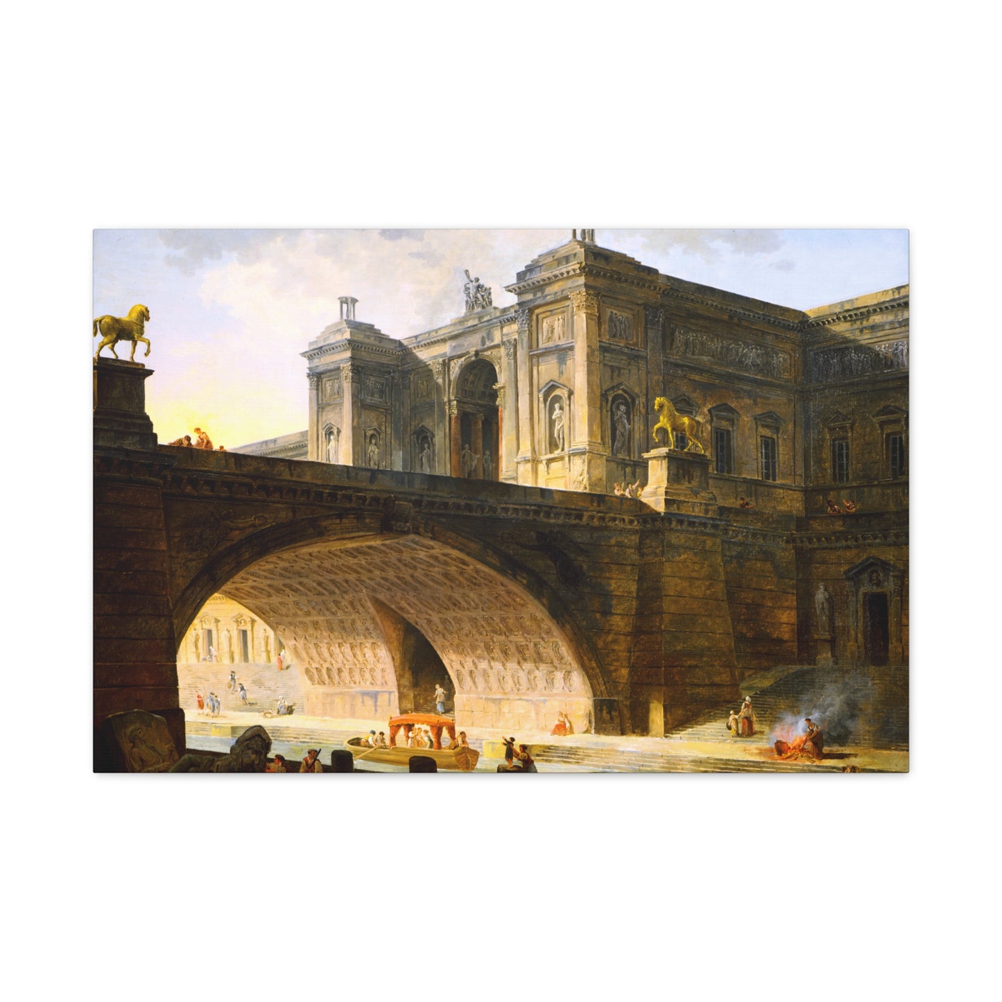 Architectural Fantasy - Canvas Wrap