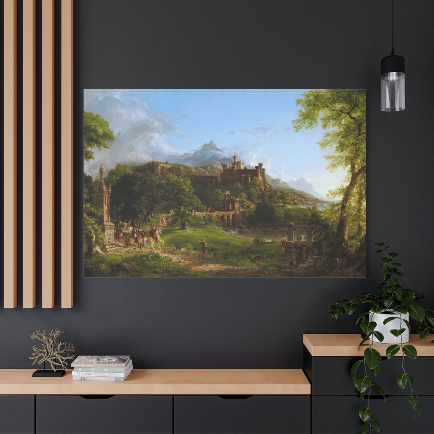 The Departure - Canvas Wrap