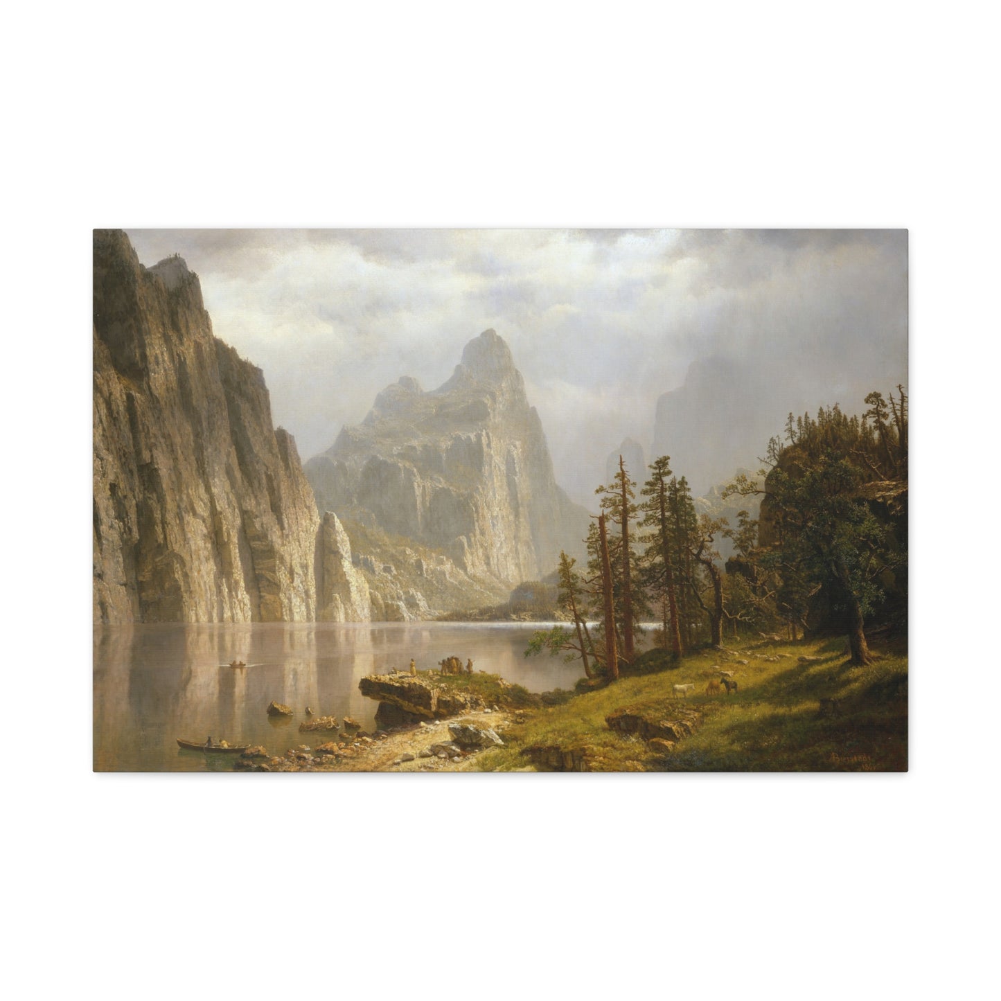 Merced River, Yosemite Valley - Canvas Wrap