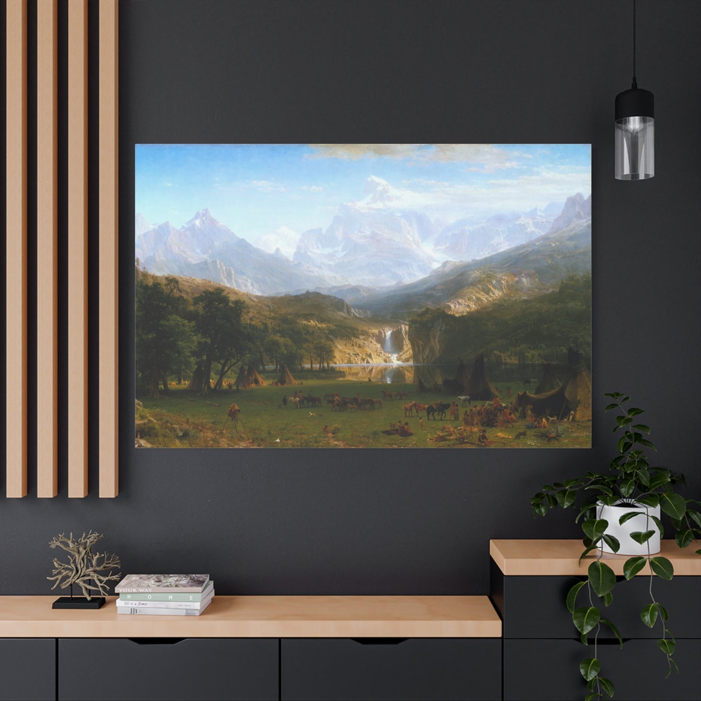 Lander's Peak, The Rocky Mountains - Canvas Wrap