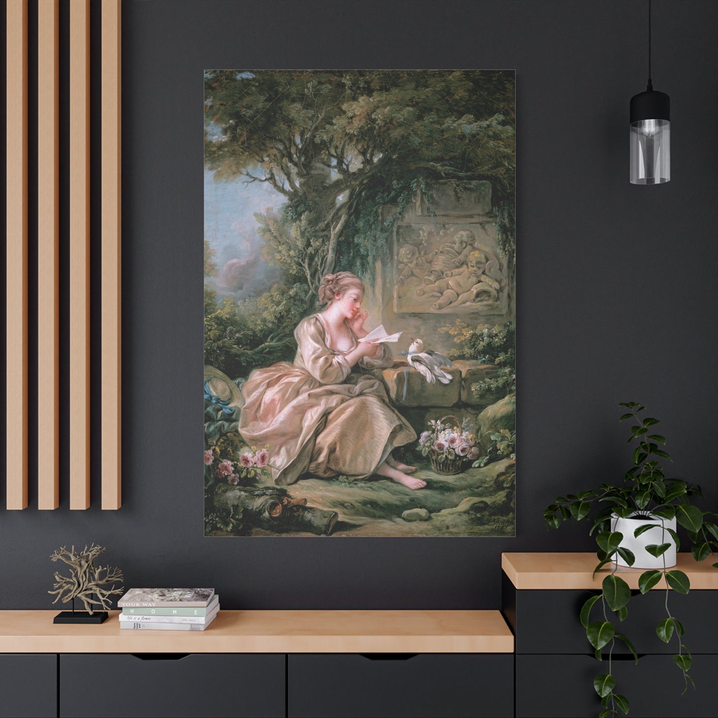 The Secret Message - Canvas Wrap