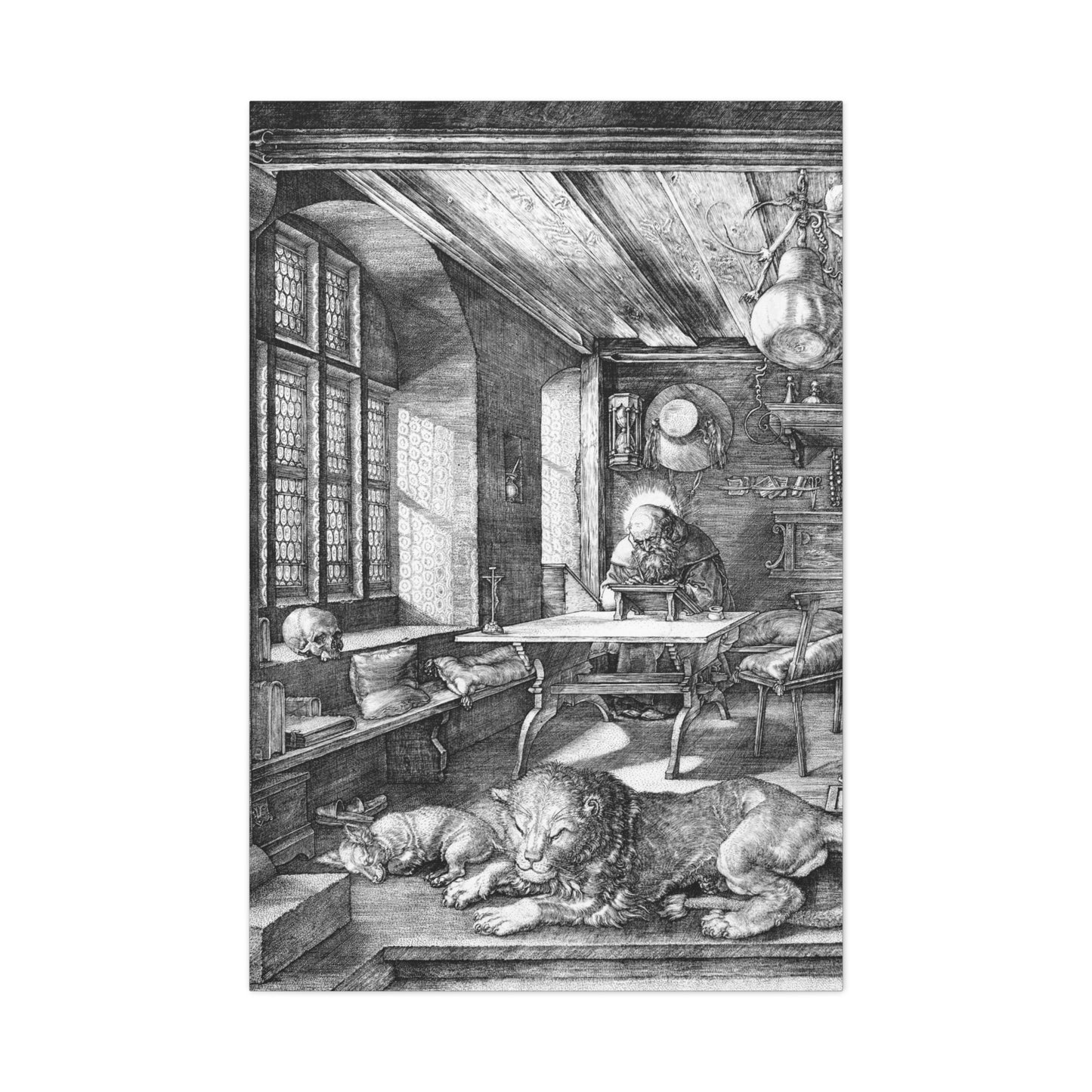 St. Jerome in His Study - Canvas Wrap