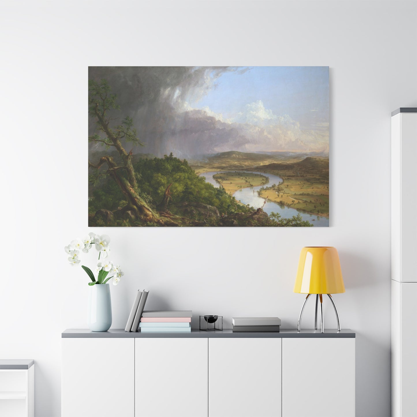 The Oxbow - Canvas Wrap
