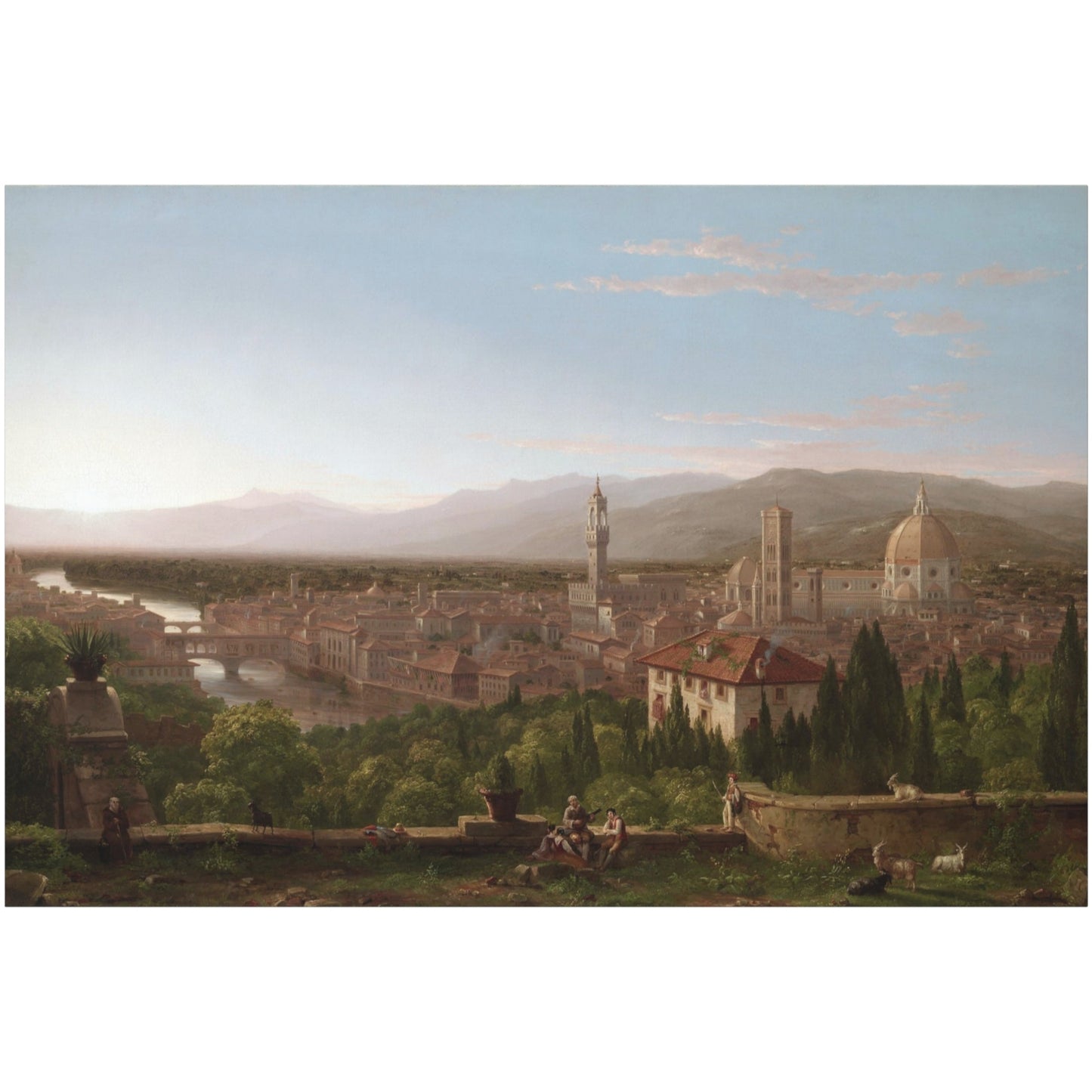 View of Florence - Canvas Wrap