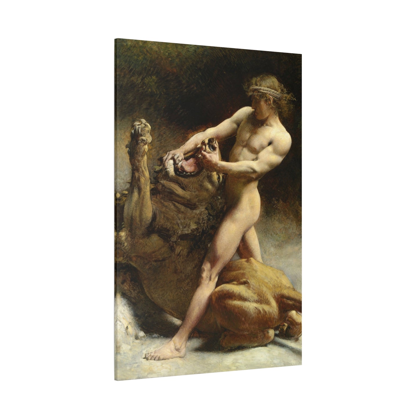 Samson's Youth - Canvas Wrap