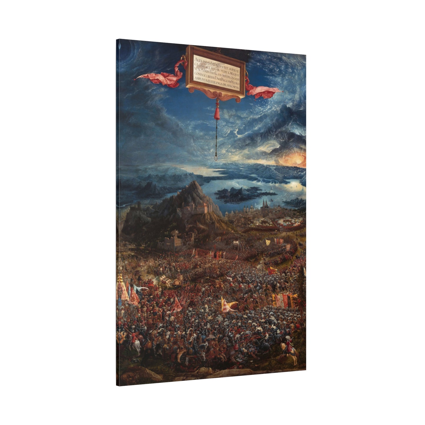 The Battle of Alexander at Issus - Canvas Wrap