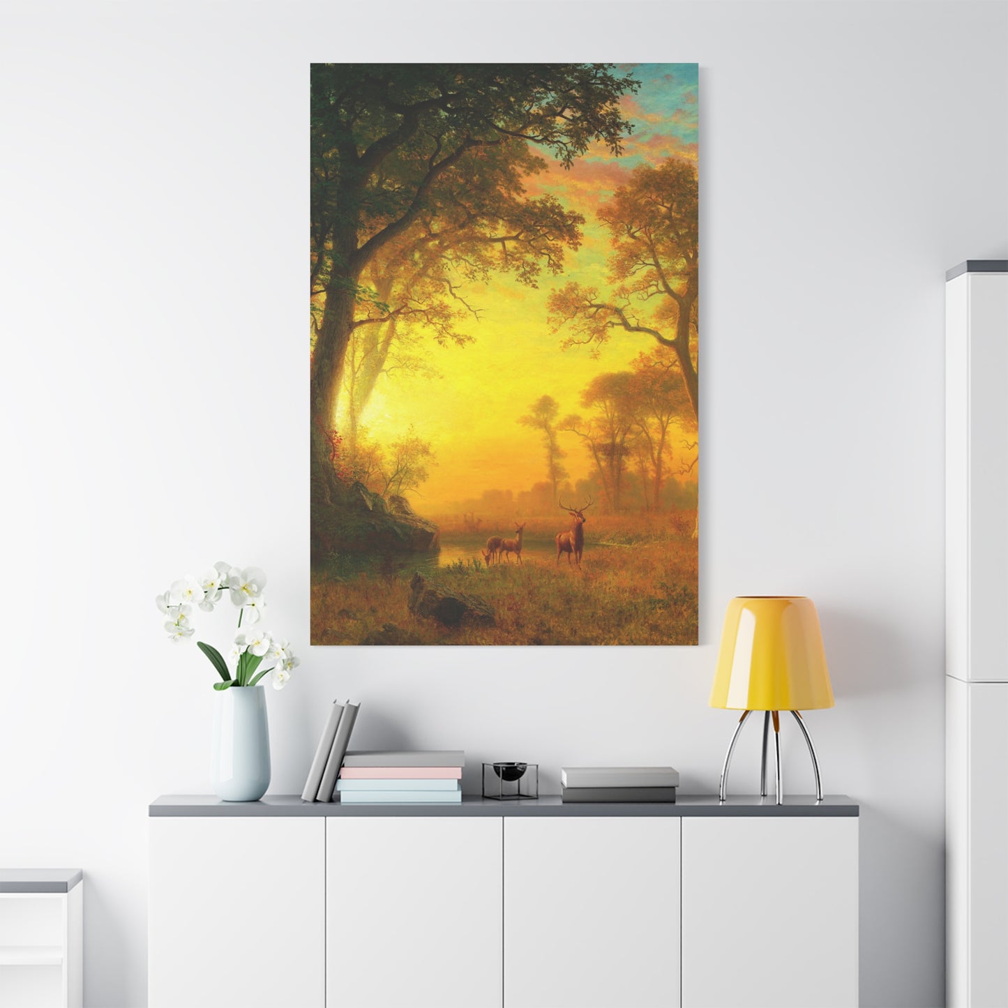 Light in the Forest - Canvas Wrap
