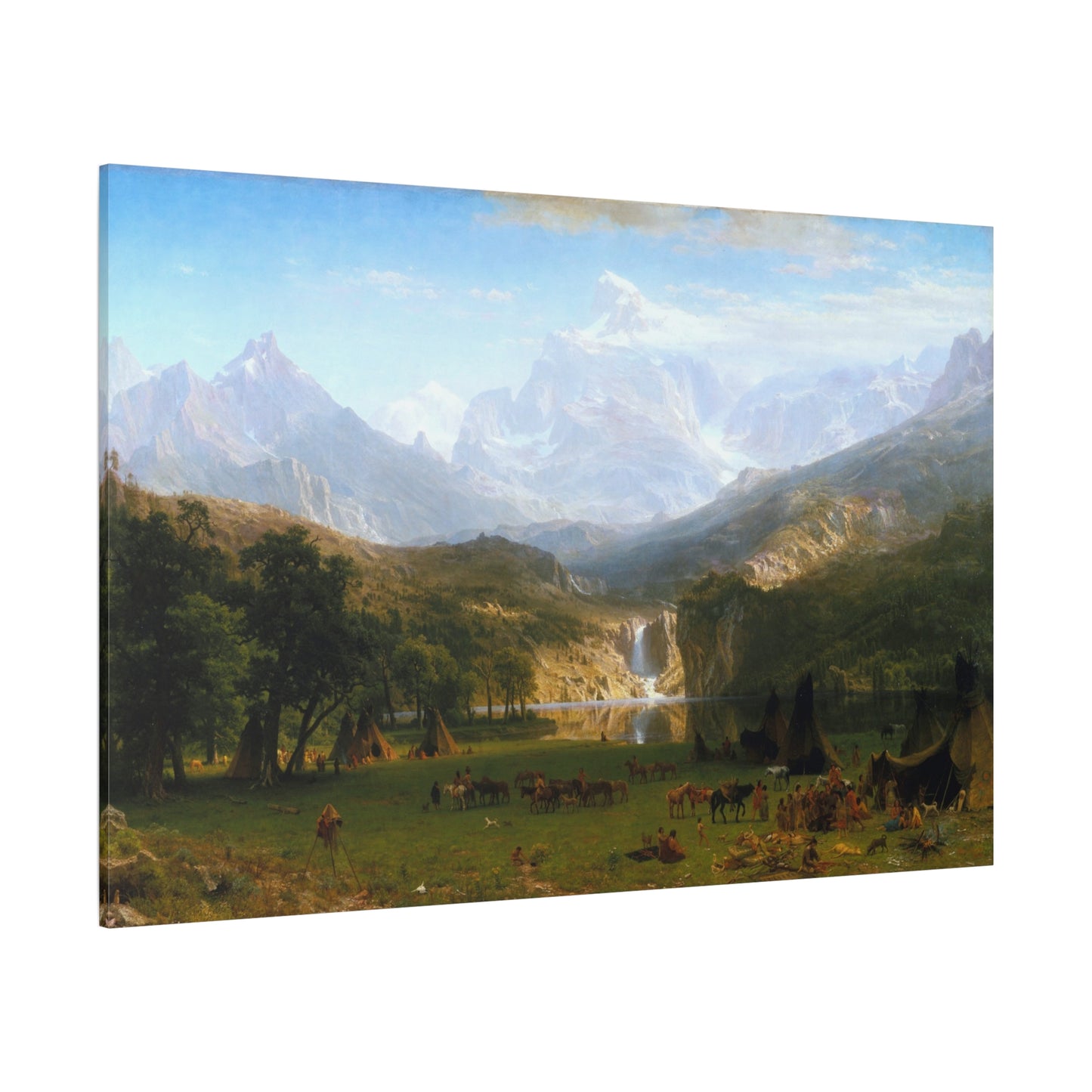 Lander's Peak, The Rocky Mountains - Canvas Wrap