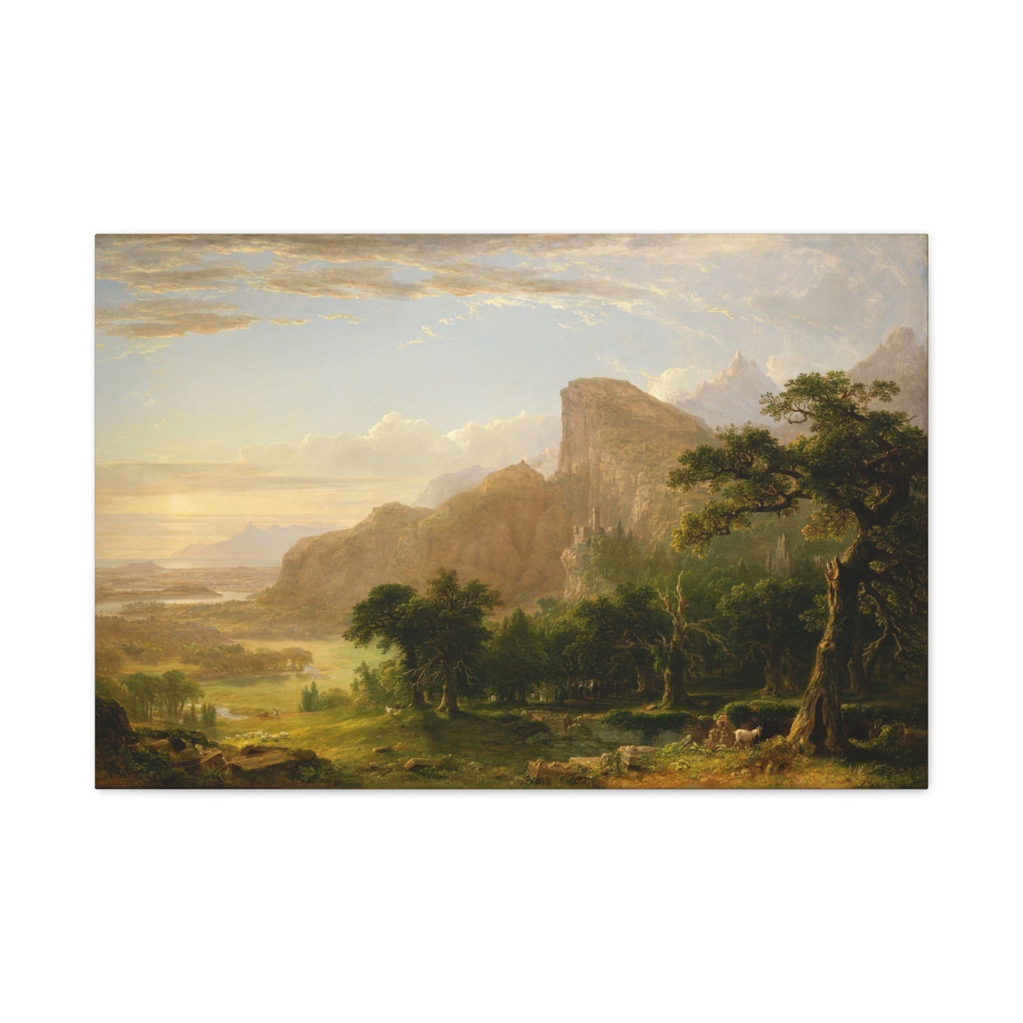 Scene from Thanatopsis - Canvas Wrap