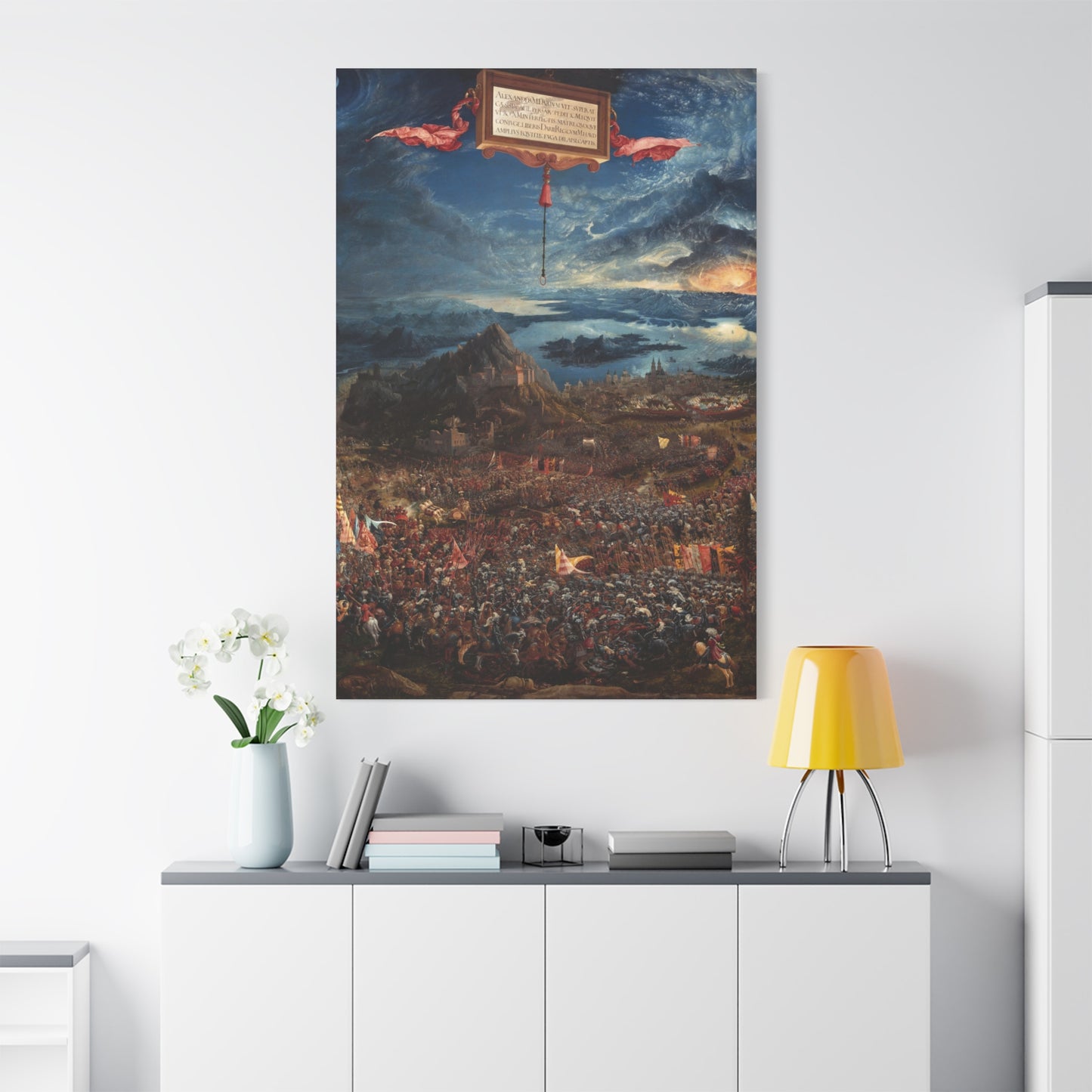The Battle of Alexander at Issus - Canvas Wrap