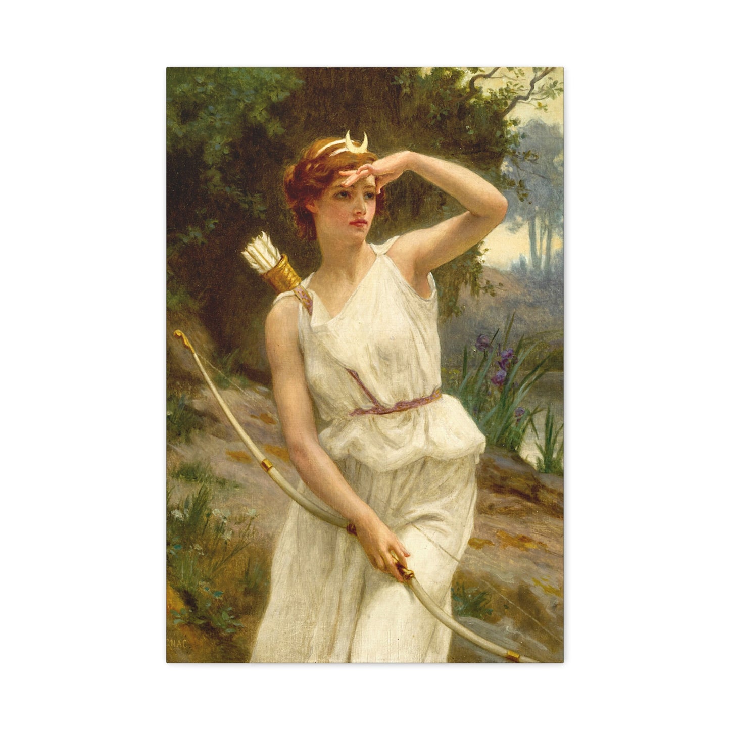 Diana the Huntress - Canvas Wrap
