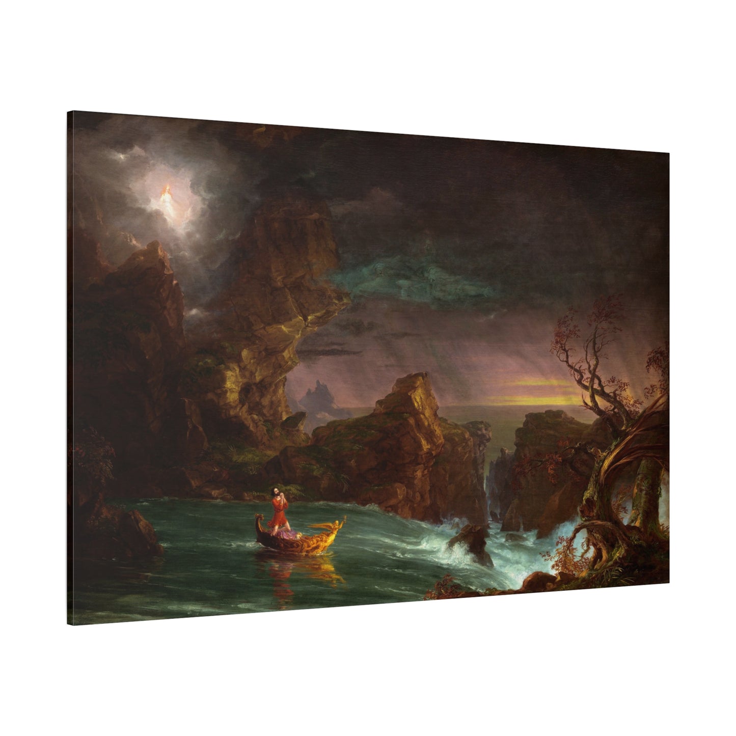 The Voyage of Life, Manhood - Canvas Wrap