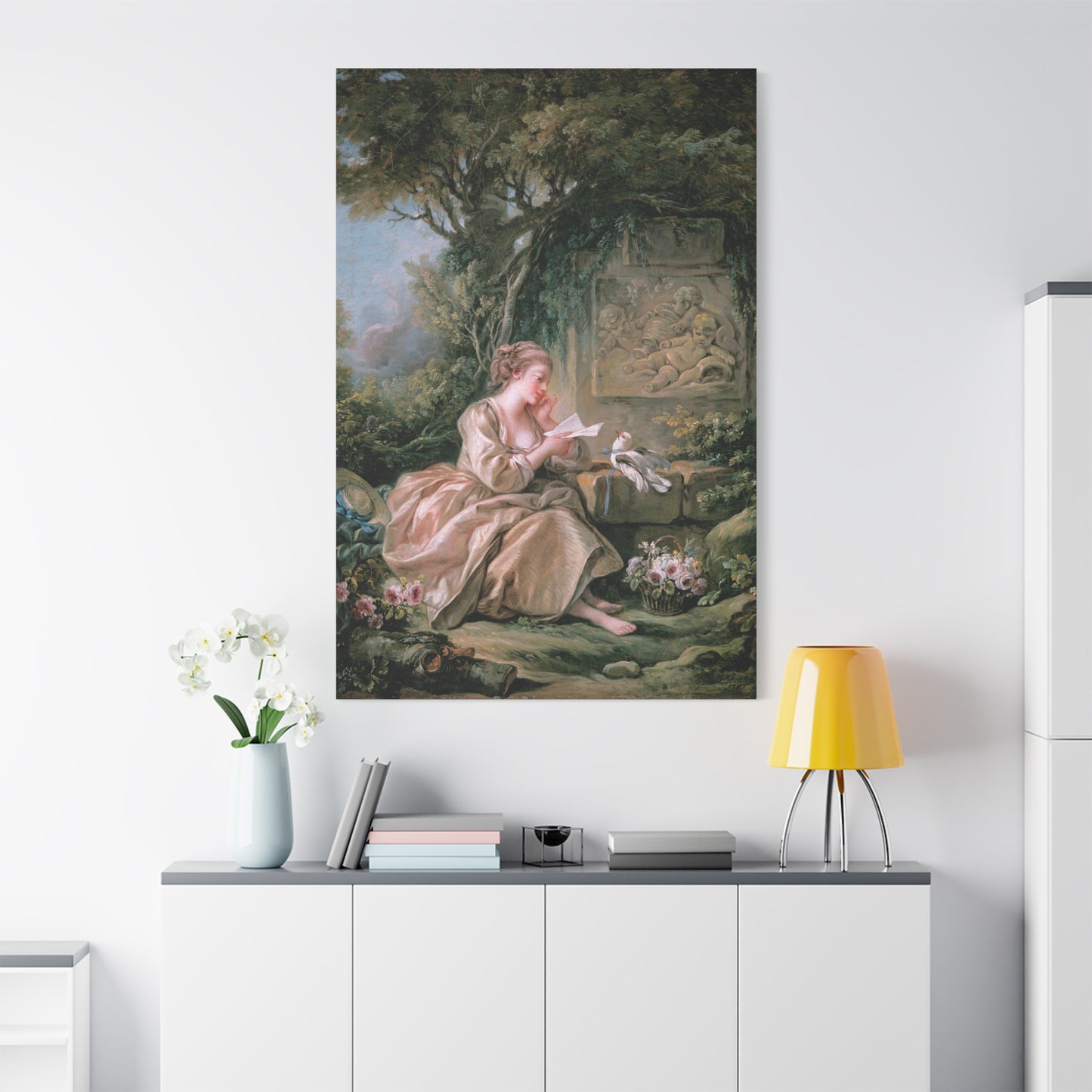 The Secret Message - Canvas Wrap