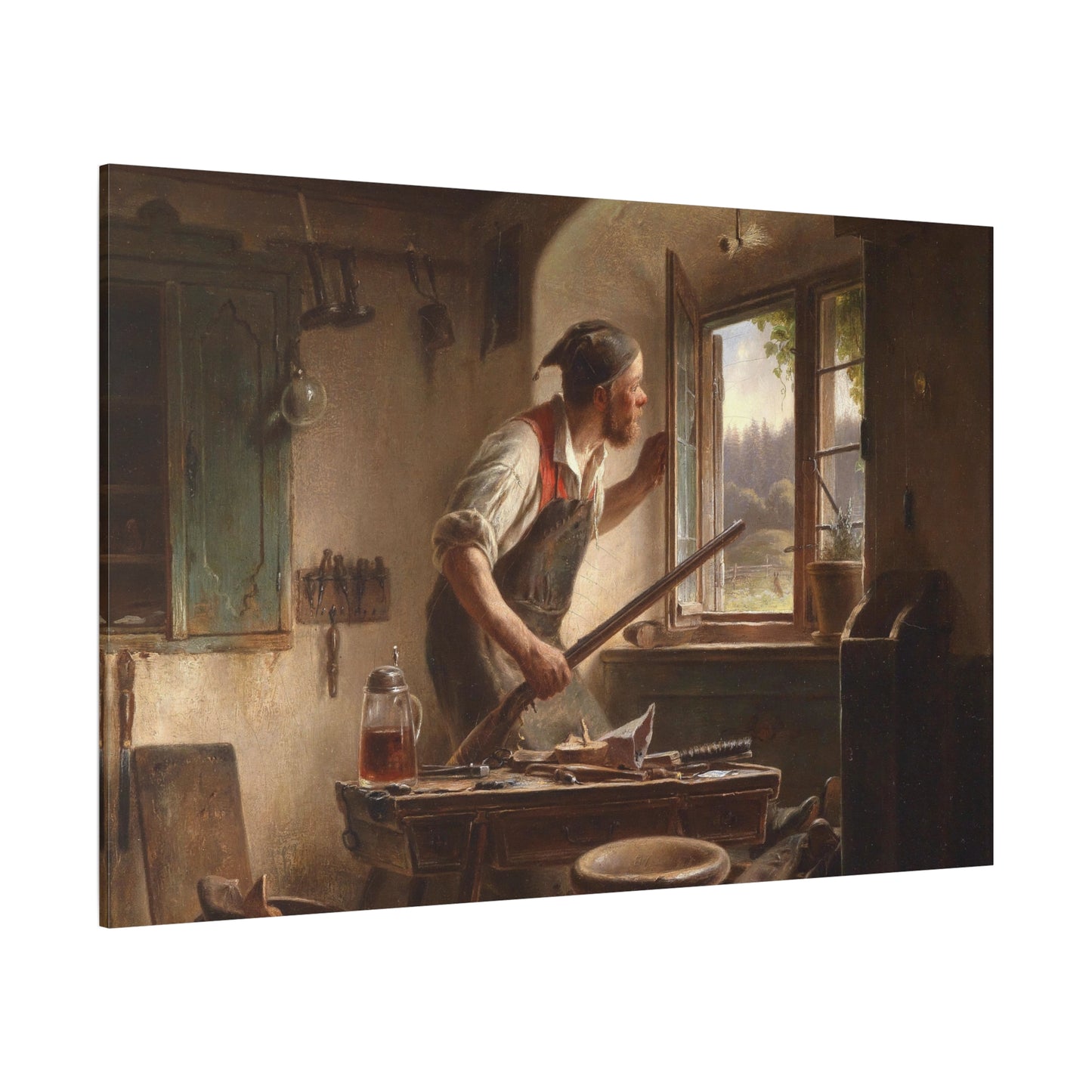 The Vigilant Cobbler - Canvas Wrap