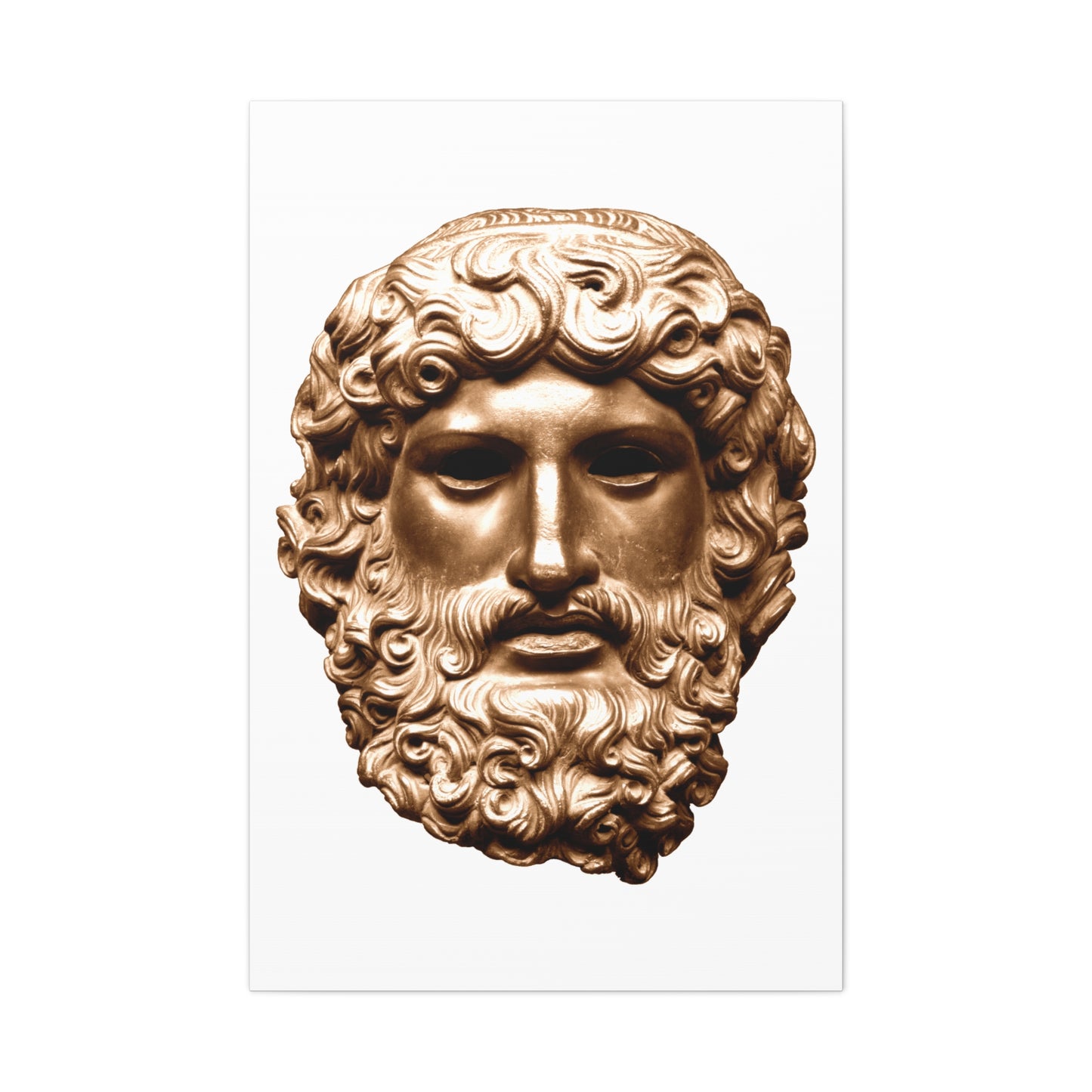 Head of Jupiter - Canvas Wrap
