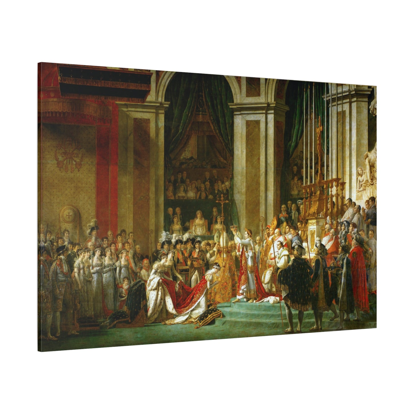 The Coronation of Napoleon - Canvas Wrap