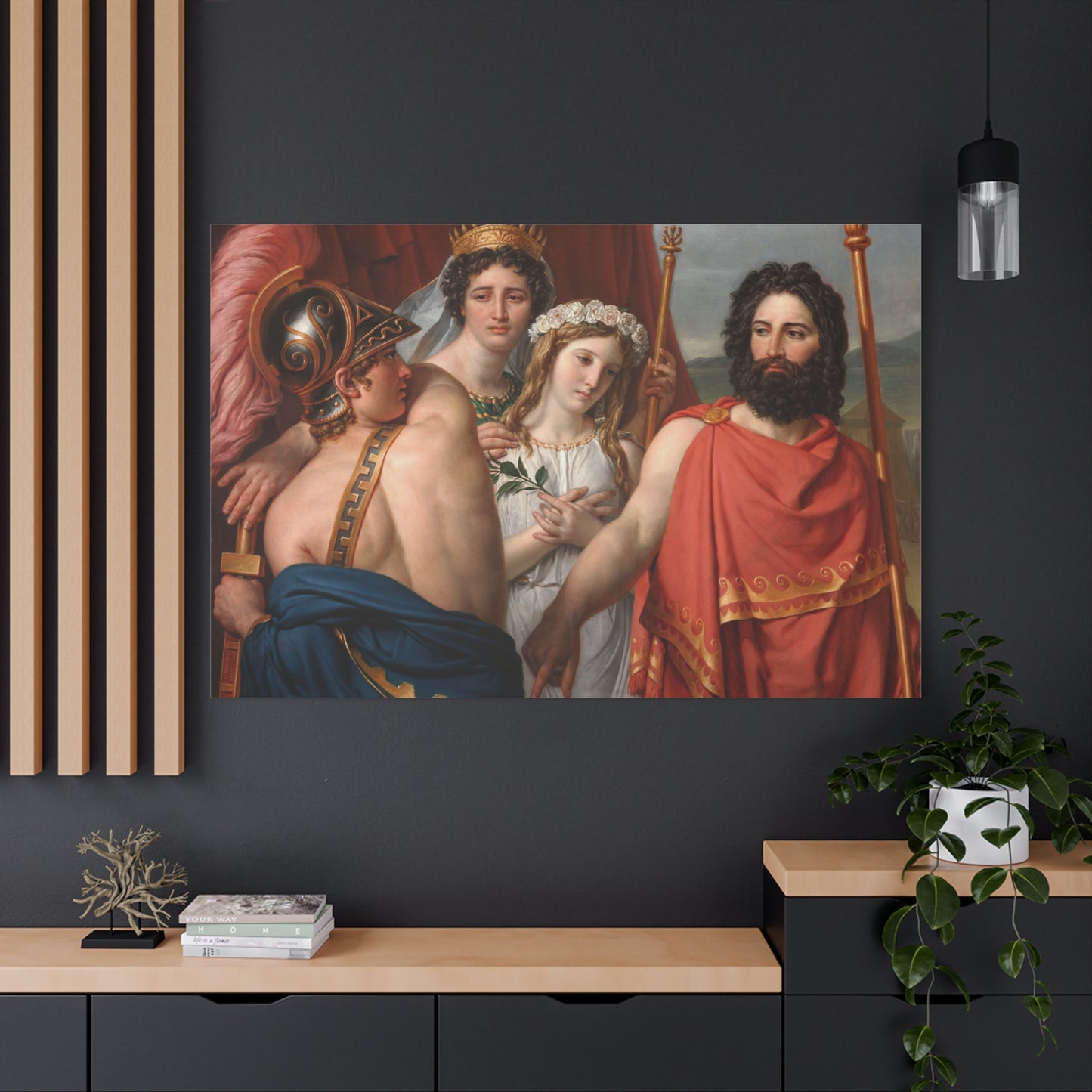 The Anger of Achilles - Canvas Wrap