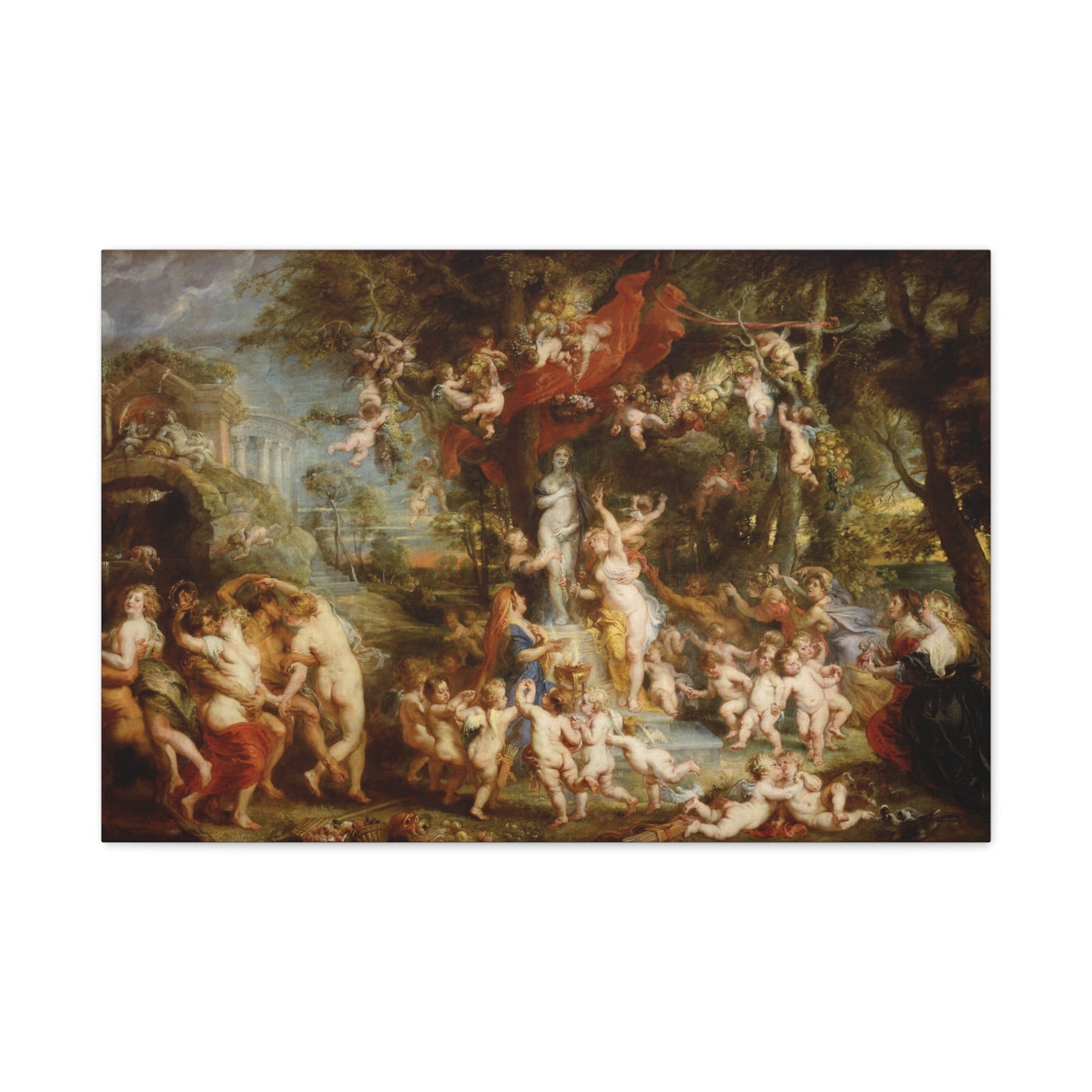 The Feast of Venus - Canvas Wrap