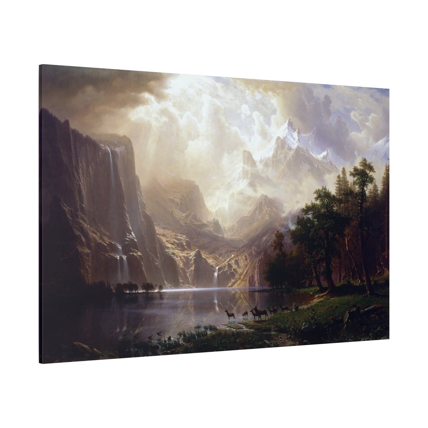 Among the Sierra Nevada Mountains - Canvas Wrap