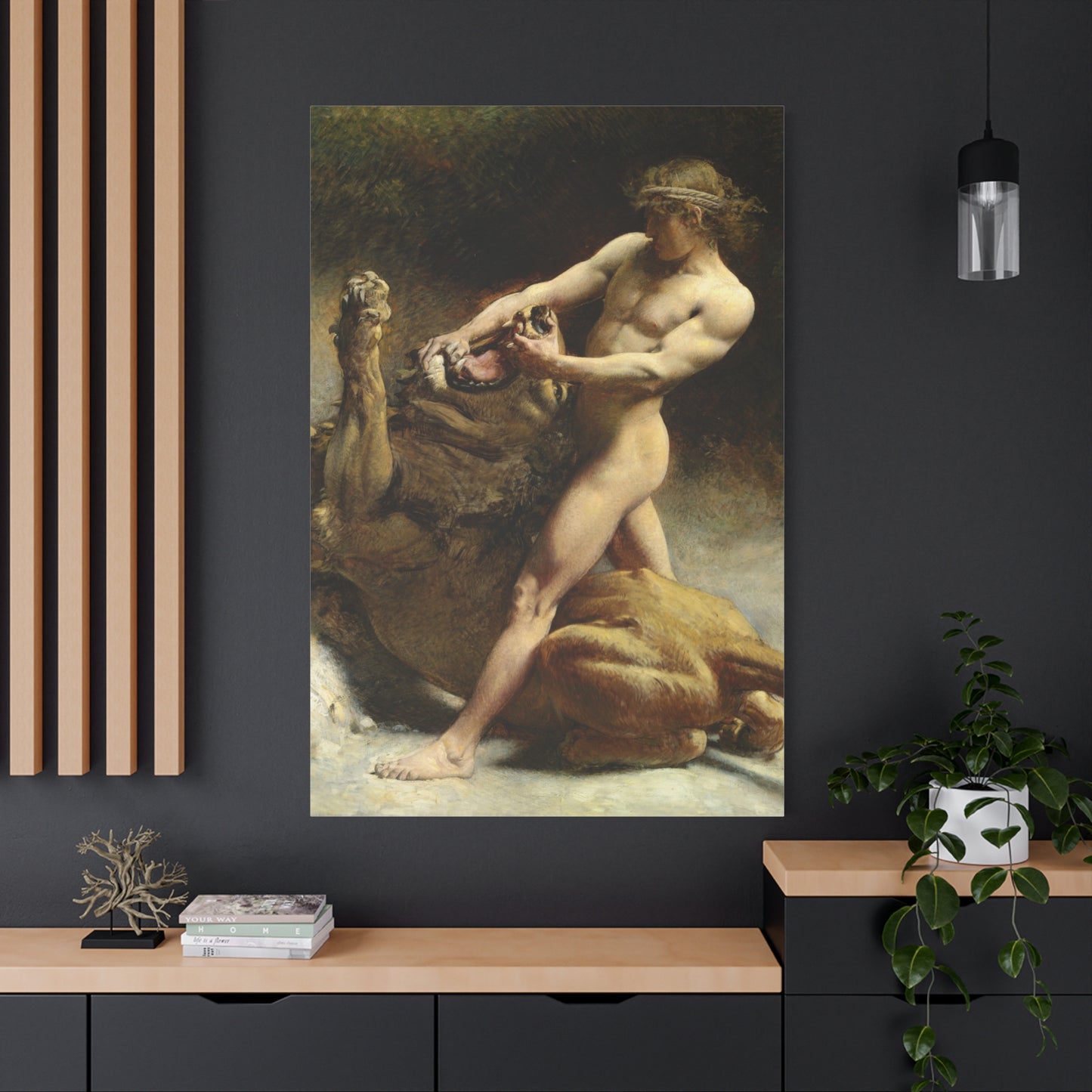 Samson's Youth - Canvas Wrap