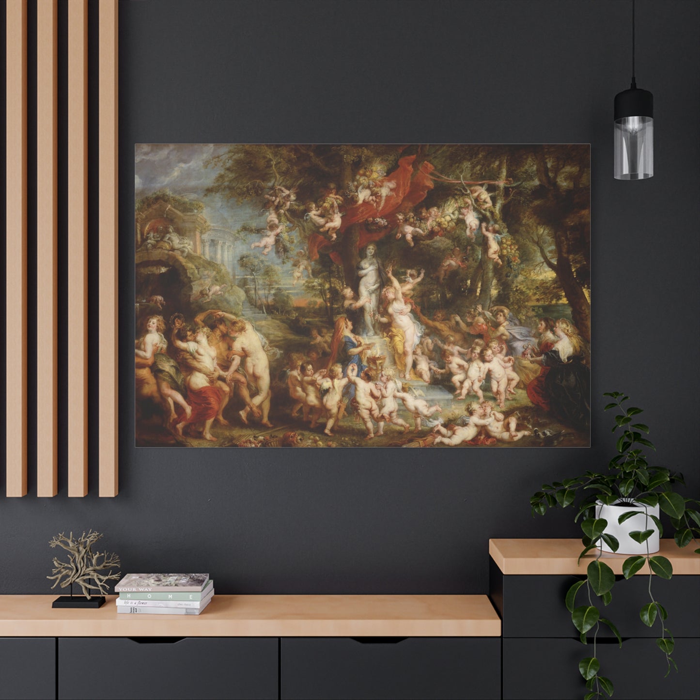 The Feast of Venus - Canvas Wrap