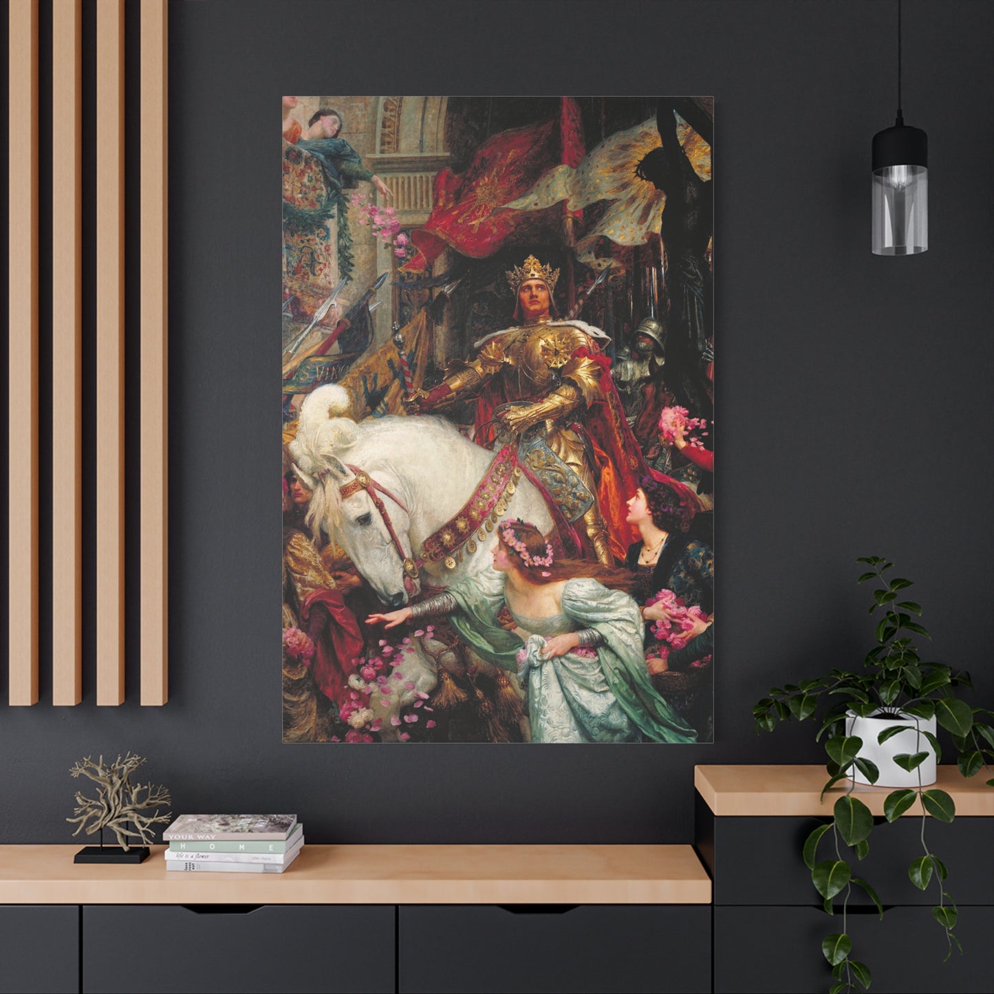 The Two Crowns - Canvas Wrap