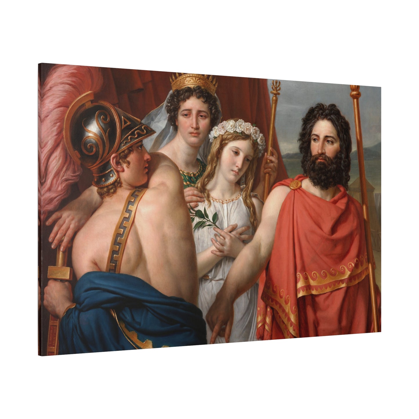 The Anger of Achilles - Canvas Wrap