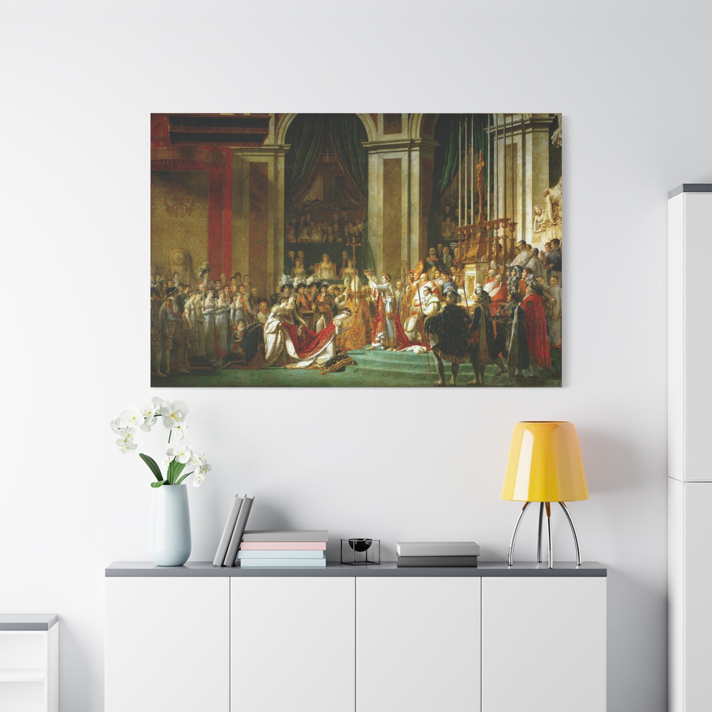 The Coronation of Napoleon - Canvas Wrap