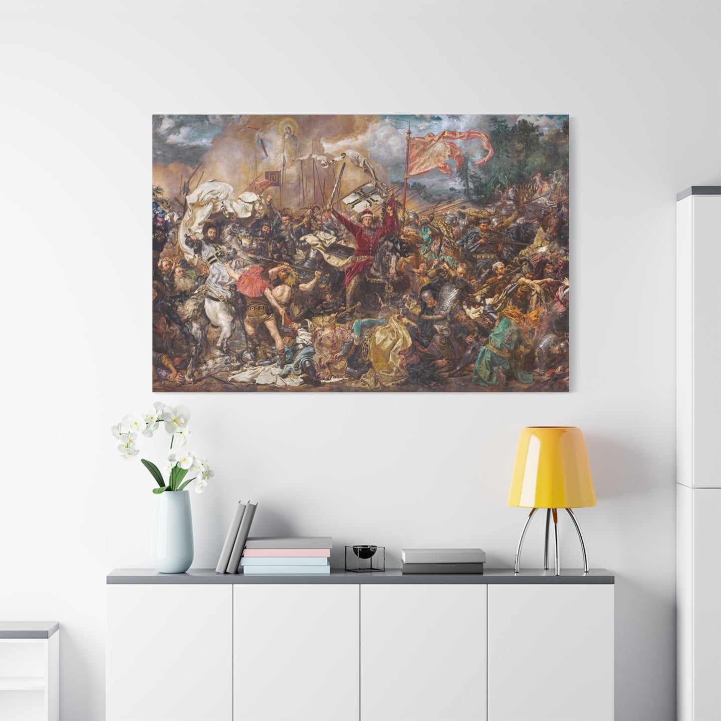 The Battle of Grunwald - Canvas Wrap