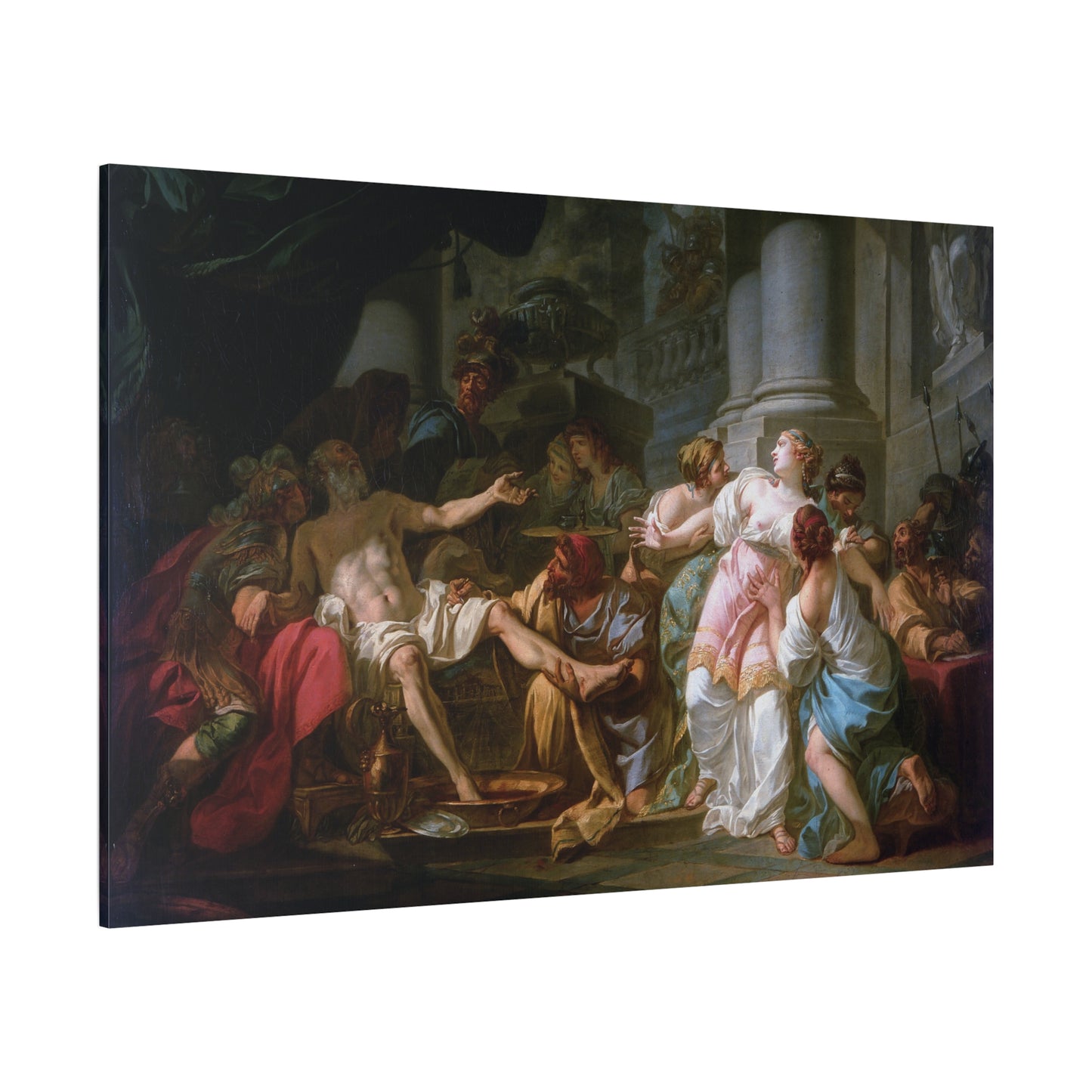 The Death of Seneca - Canvas Wrap