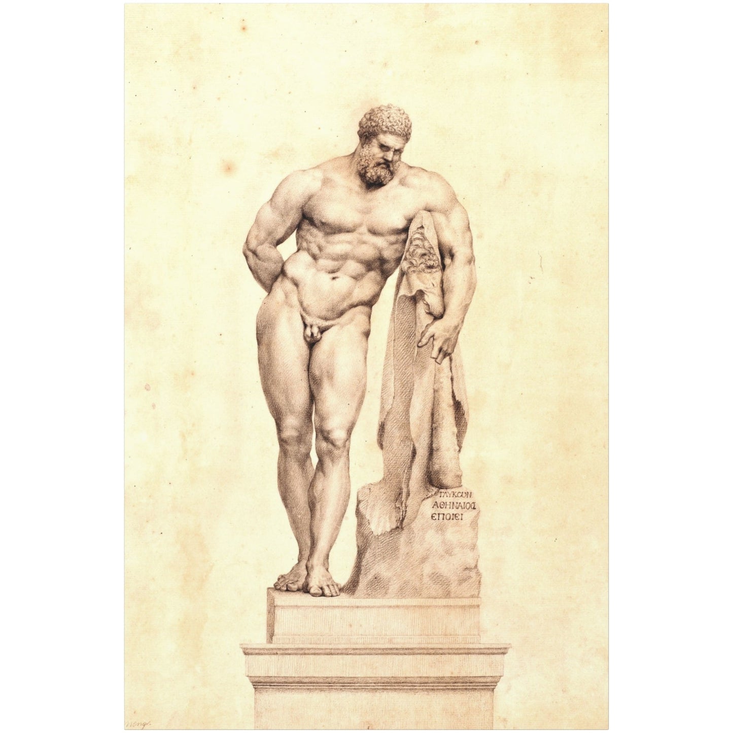 Hercules (Farnese) - Canvas Wrap