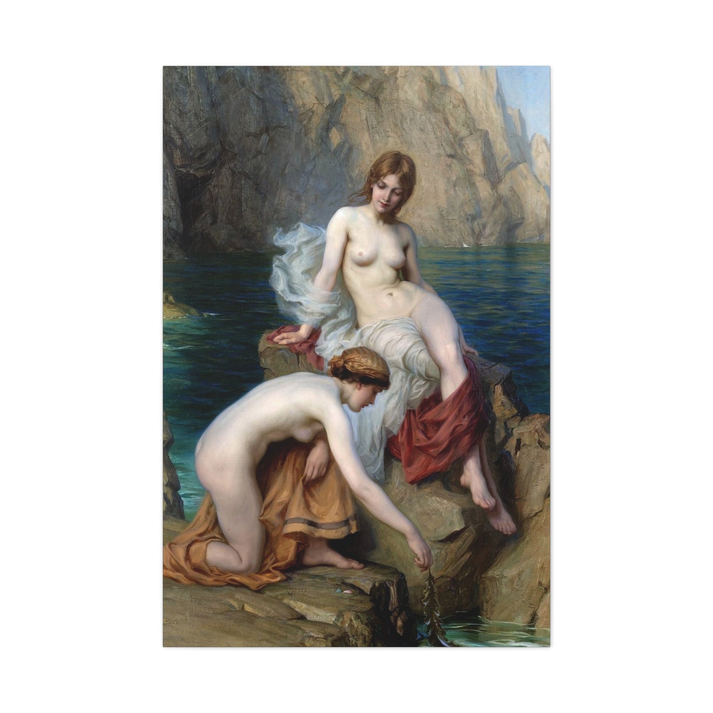 By Summer Seas - Canvas Wrap