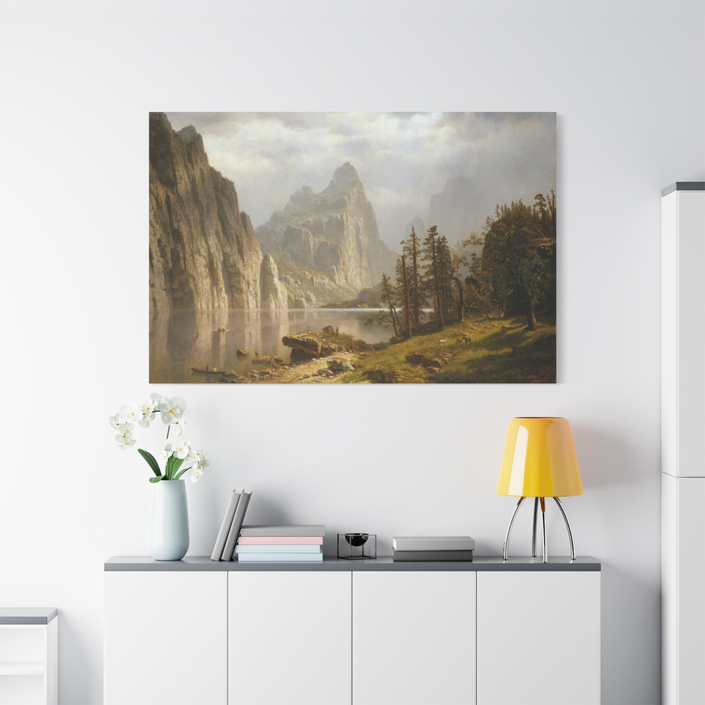 Merced River, Yosemite Valley - Canvas Wrap
