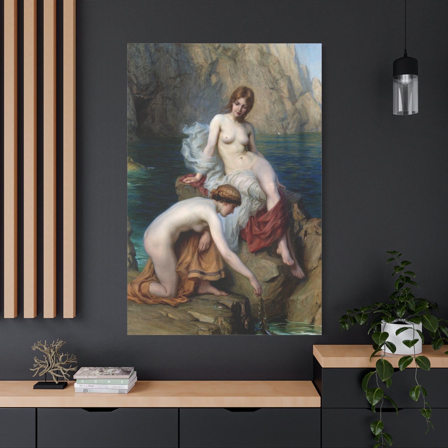 By Summer Seas - Canvas Wrap