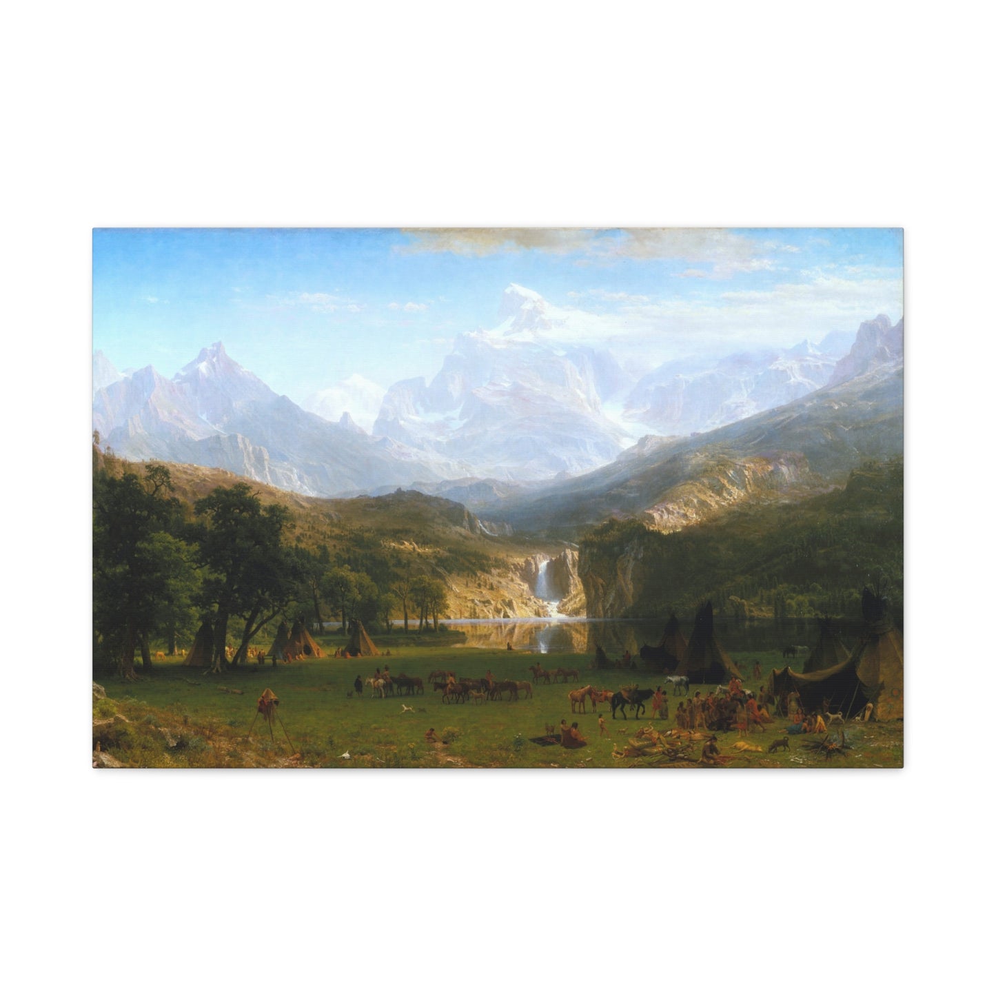Lander's Peak, The Rocky Mountains - Canvas Wrap