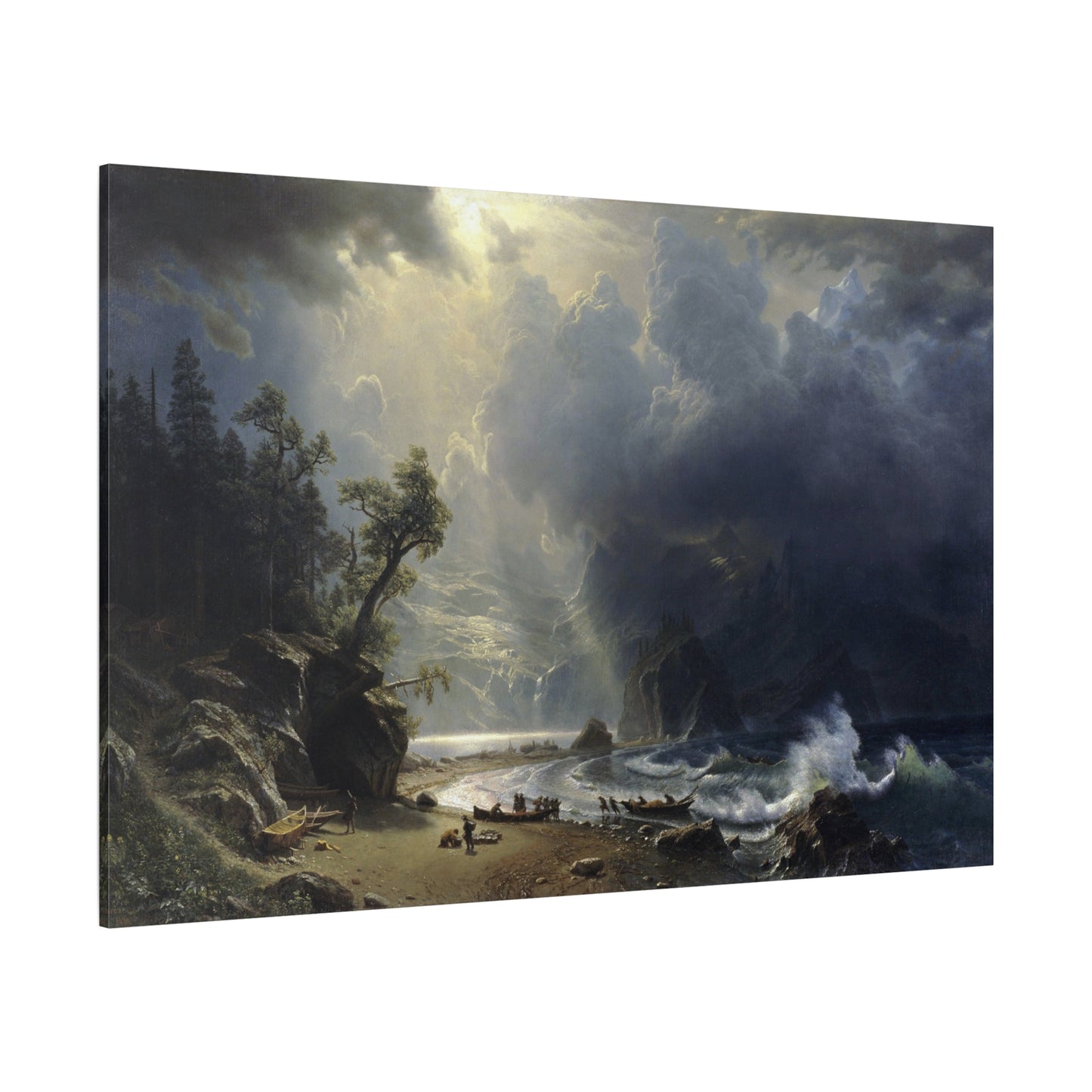 Puget Sound on the Pacific Coast - Canvas Wrap