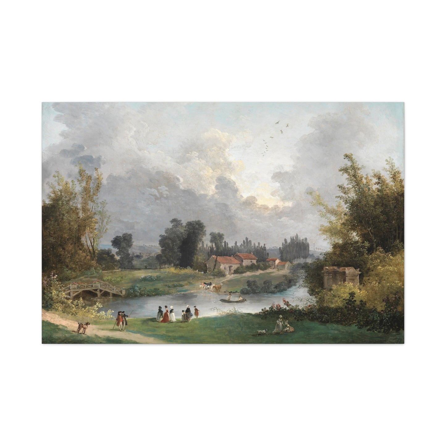 Park Landscape - Canvas Wrap