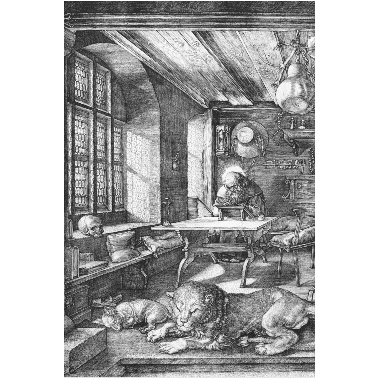 St. Jerome in His Study - Canvas Wrap
