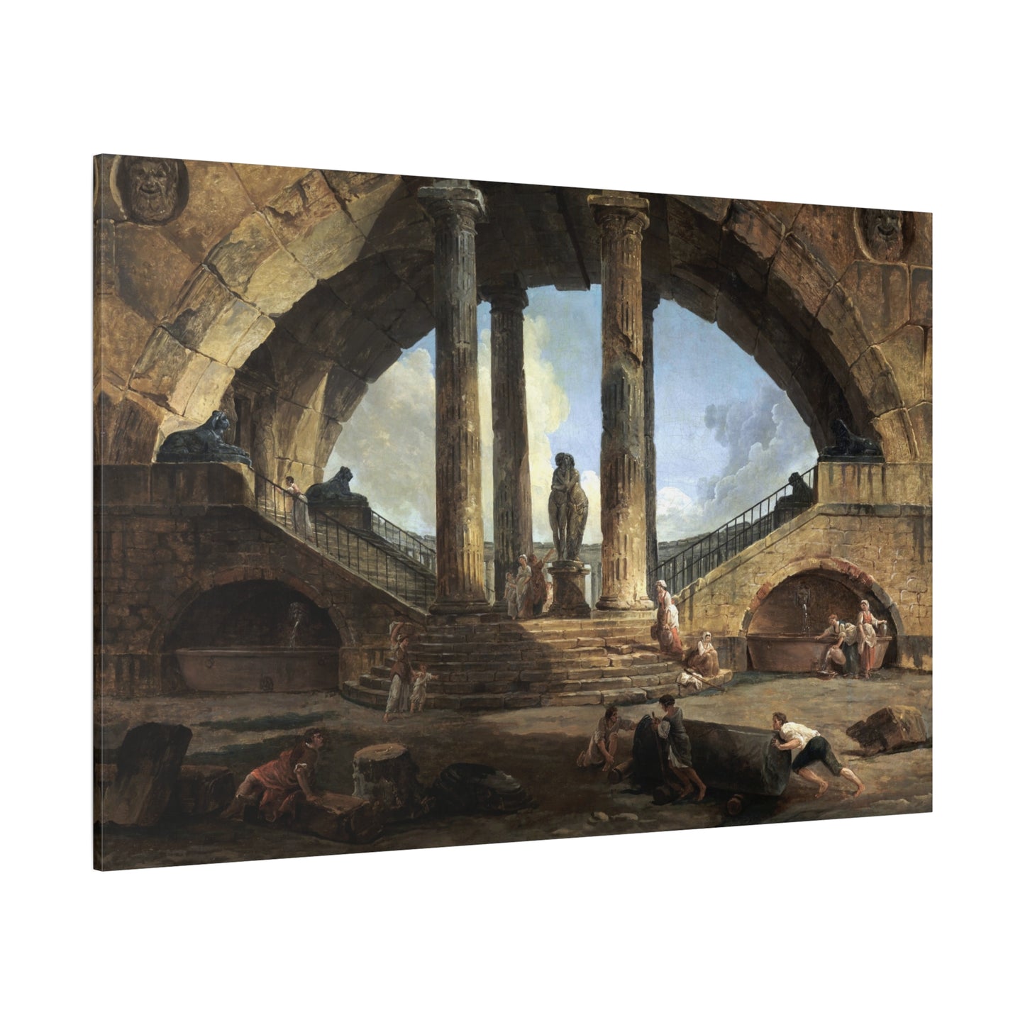 Roman Capriccio - Canvas Wrap